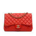Chanel Jumbo Classic Lambskin Single Flap (SHG-27ChwA)