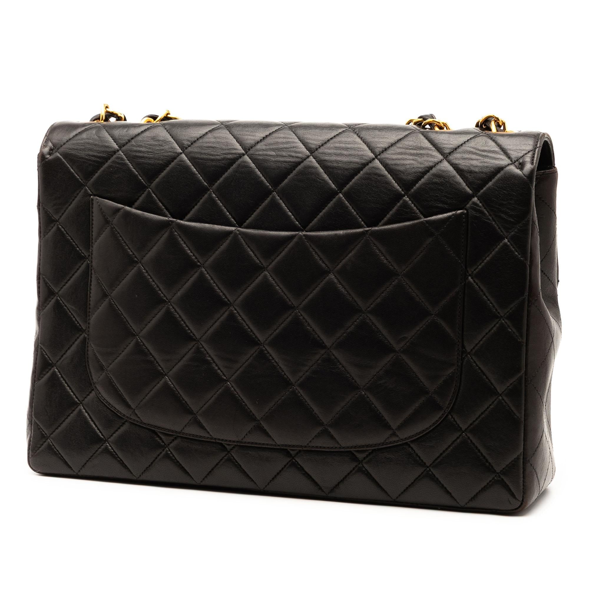 Chanel Jumbo Classic Lambskin Single Flap