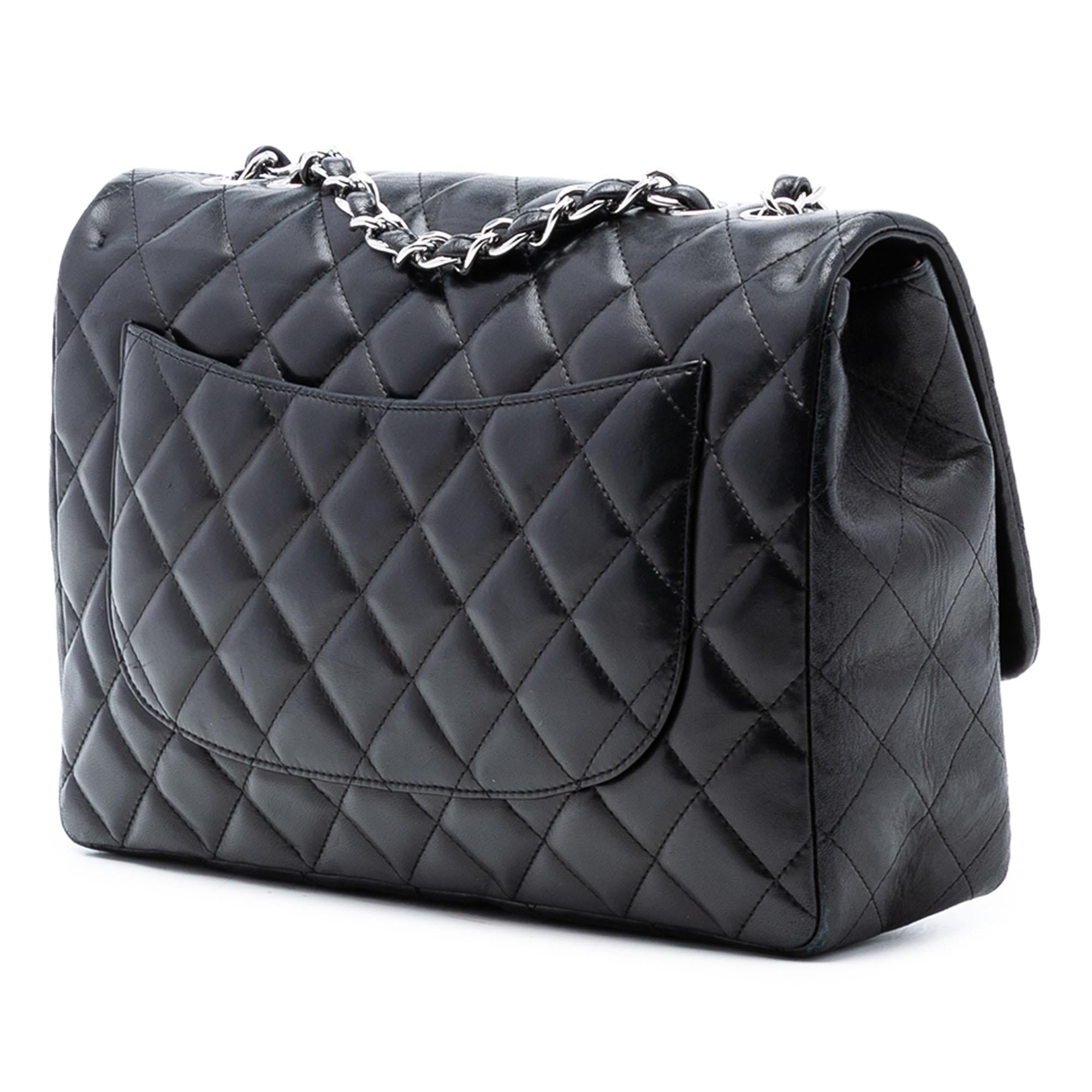 Chanel Jumbo Classic Lambskin Single Flap