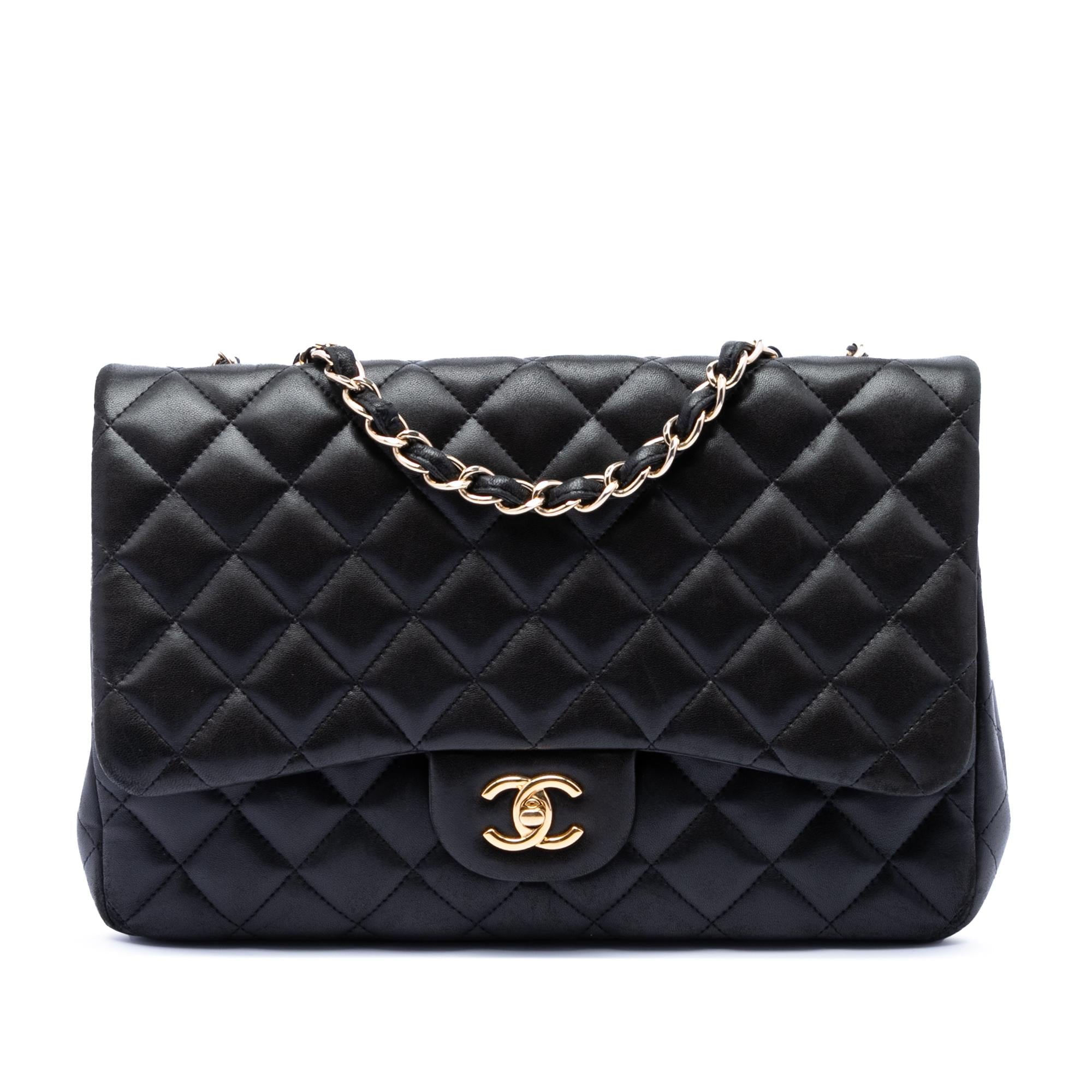 Chanel Jumbo Classic Lambskin Single Flap