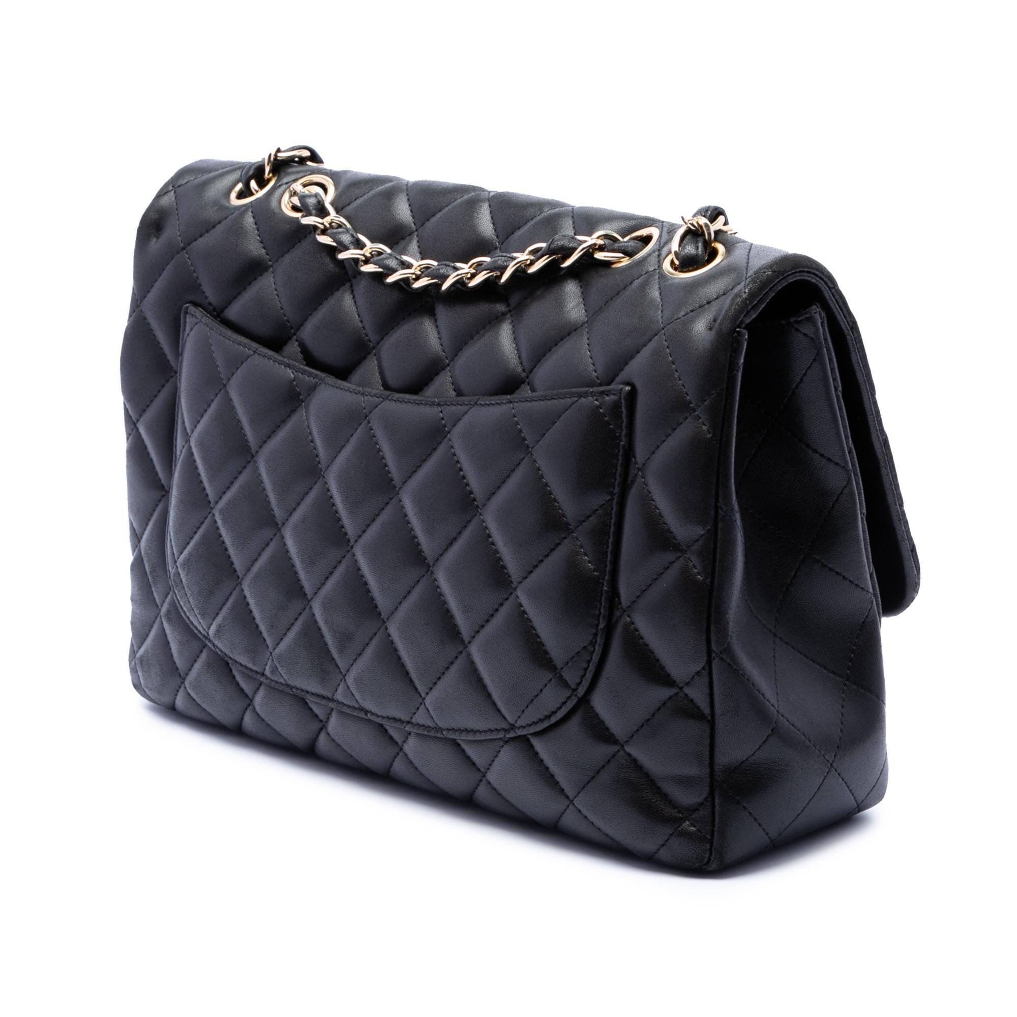 Chanel Jumbo Classic Lambskin Single Flap