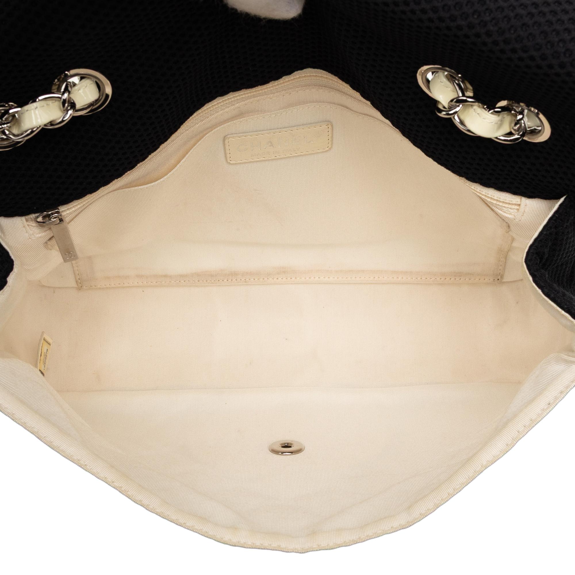 Chanel Jumbo Classic Mesh Single Flap