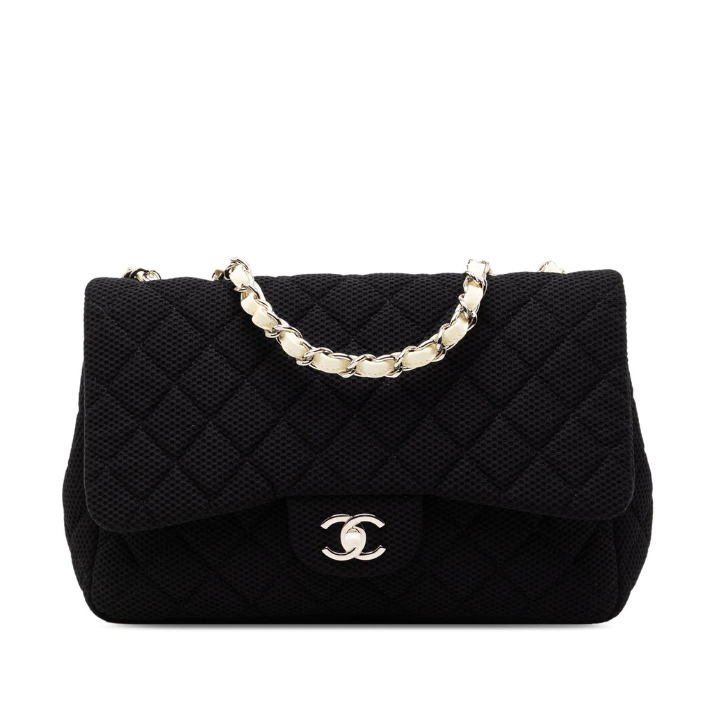 Chanel Jumbo Classic Mesh Single Flap