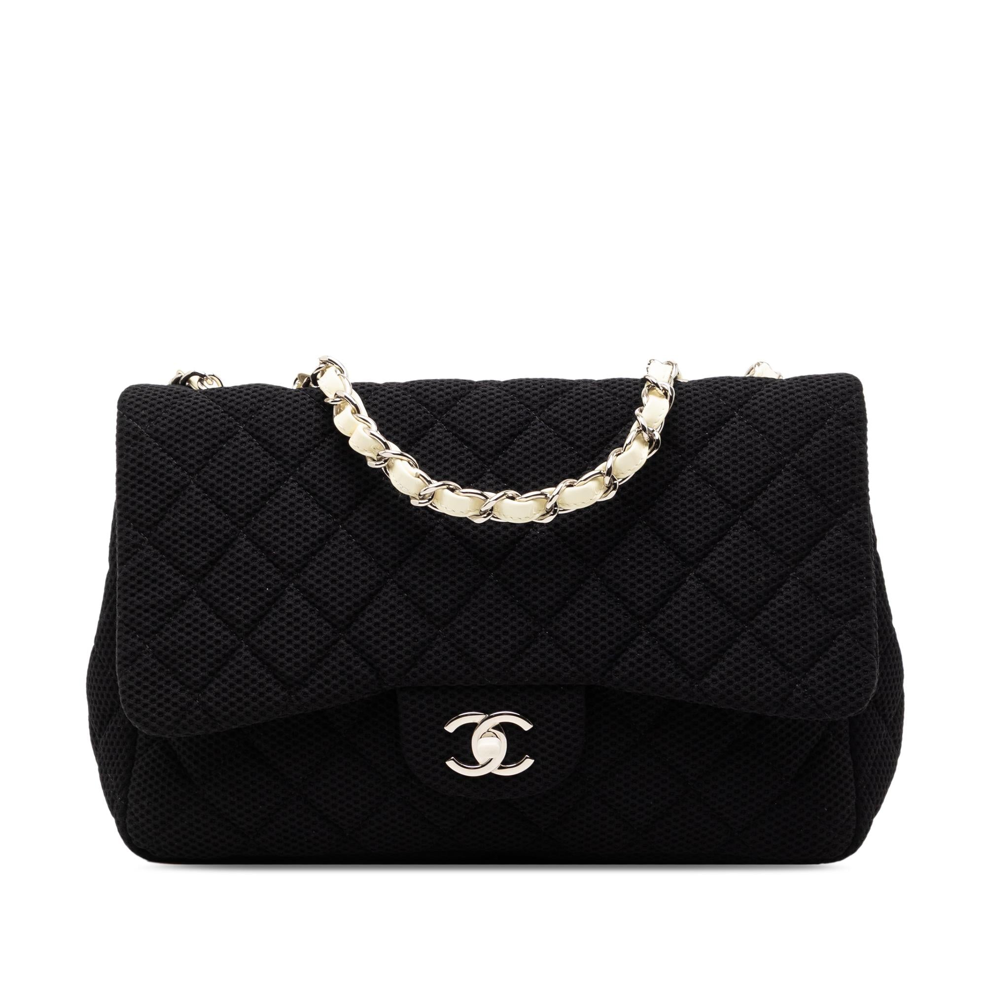 Chanel Jumbo Classic Mesh Single Flap