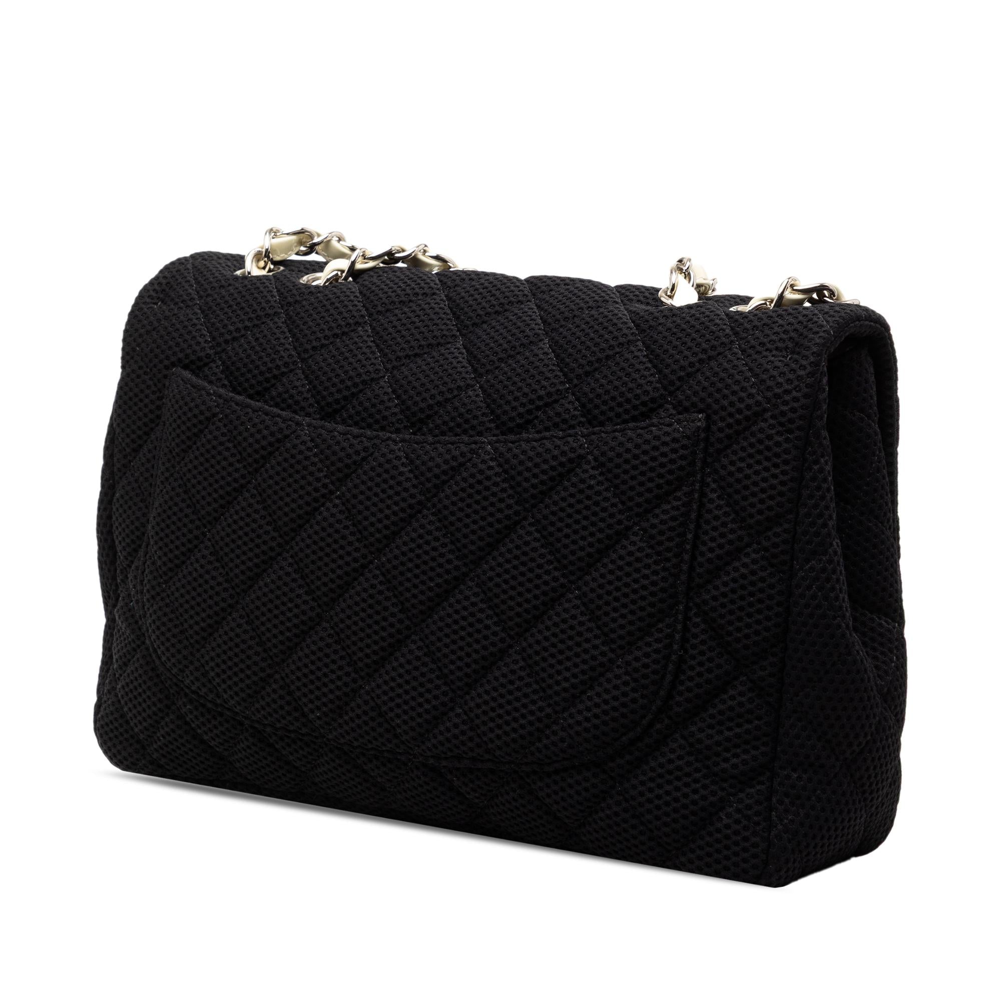 Chanel Jumbo Classic Mesh Single Flap