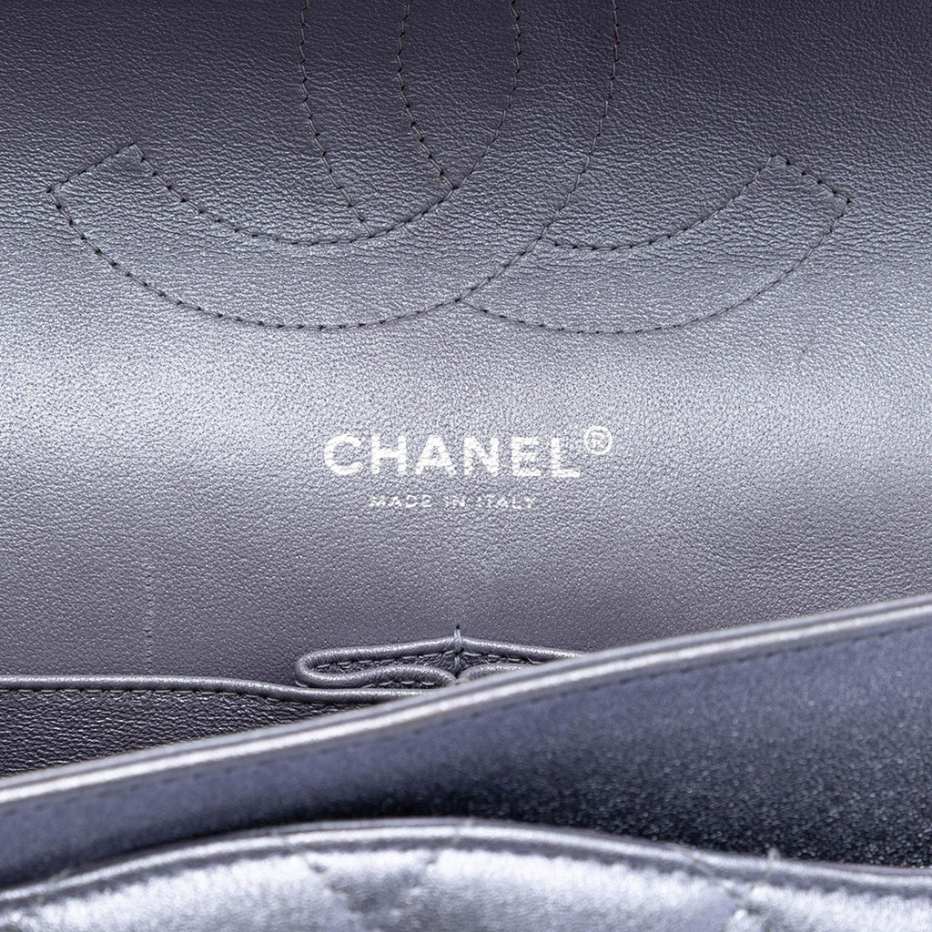 Chanel Jumbo Classic Metallic Lambskin Double Flap