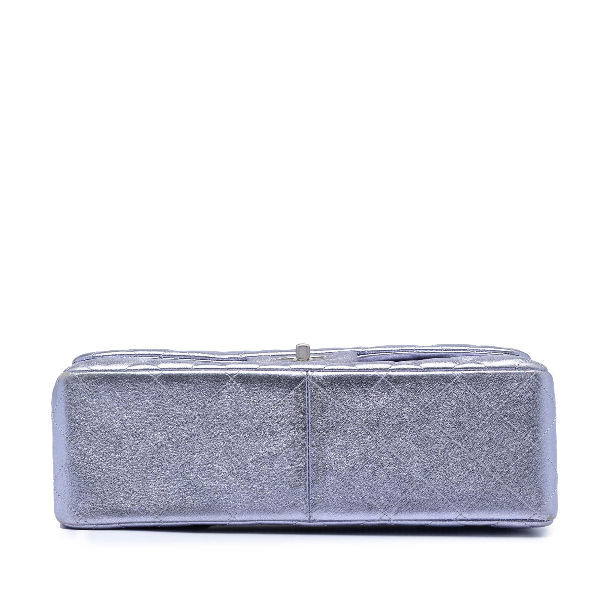 Chanel Jumbo Classic Metallic Lambskin Double Flap