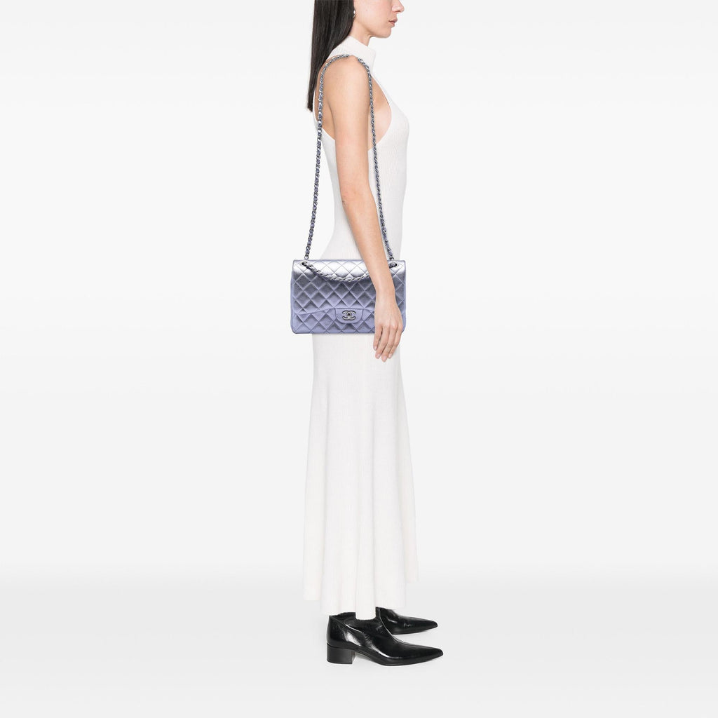 Chanel Jumbo Classic Metallic Lambskin Double Flap
