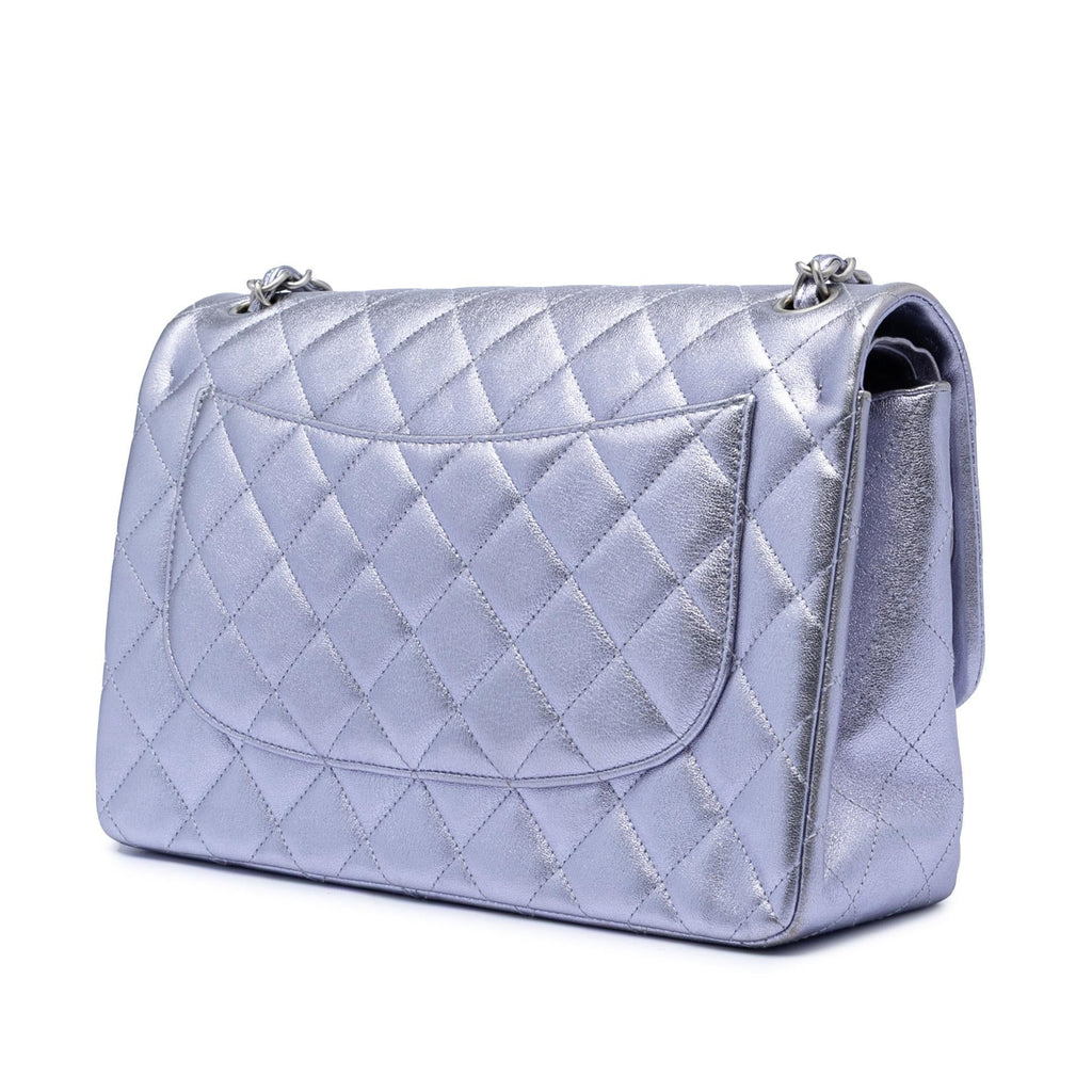 Chanel Jumbo Classic Metallic Lambskin Double Flap