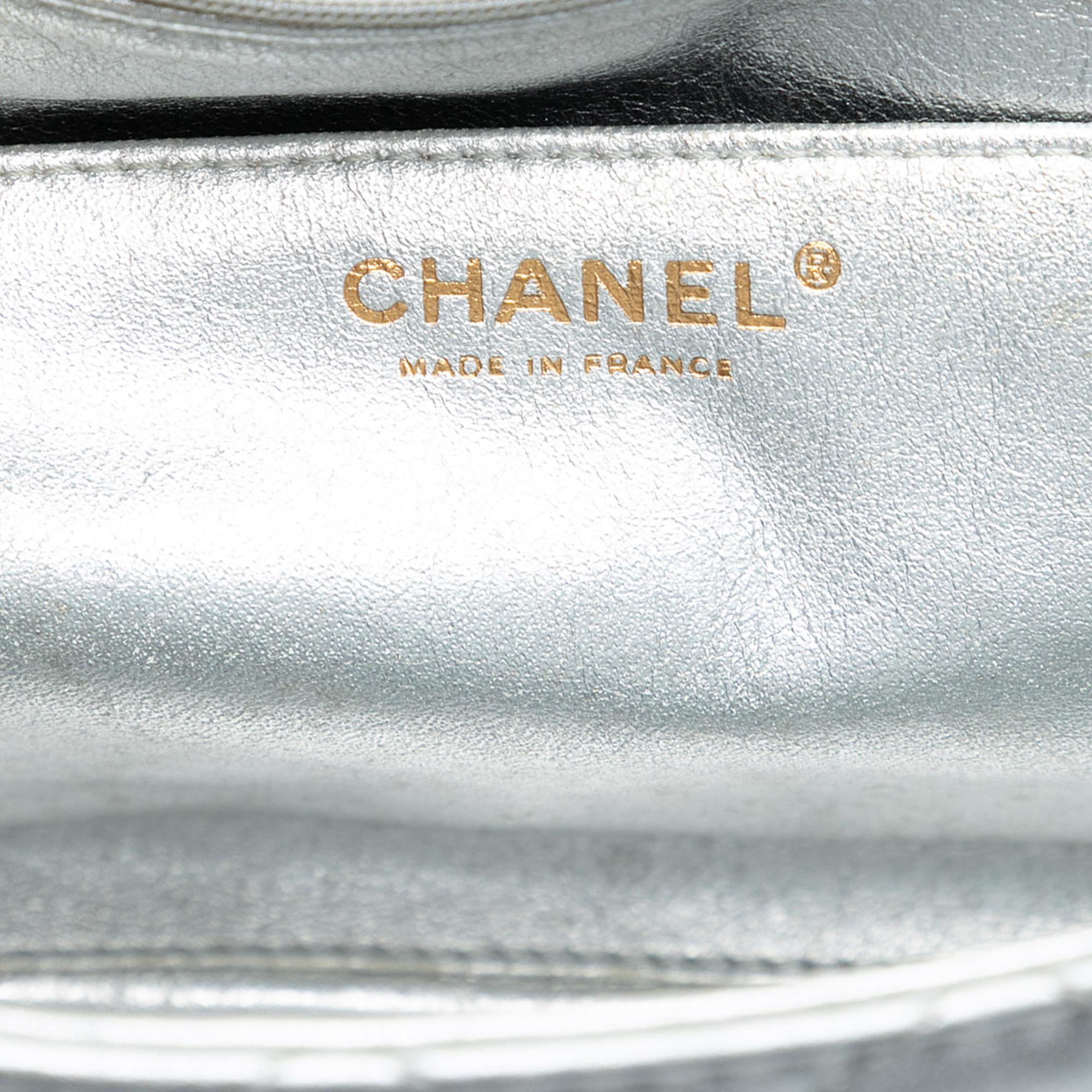 Chanel Jumbo Classic Metallic Lambskin Single Flap