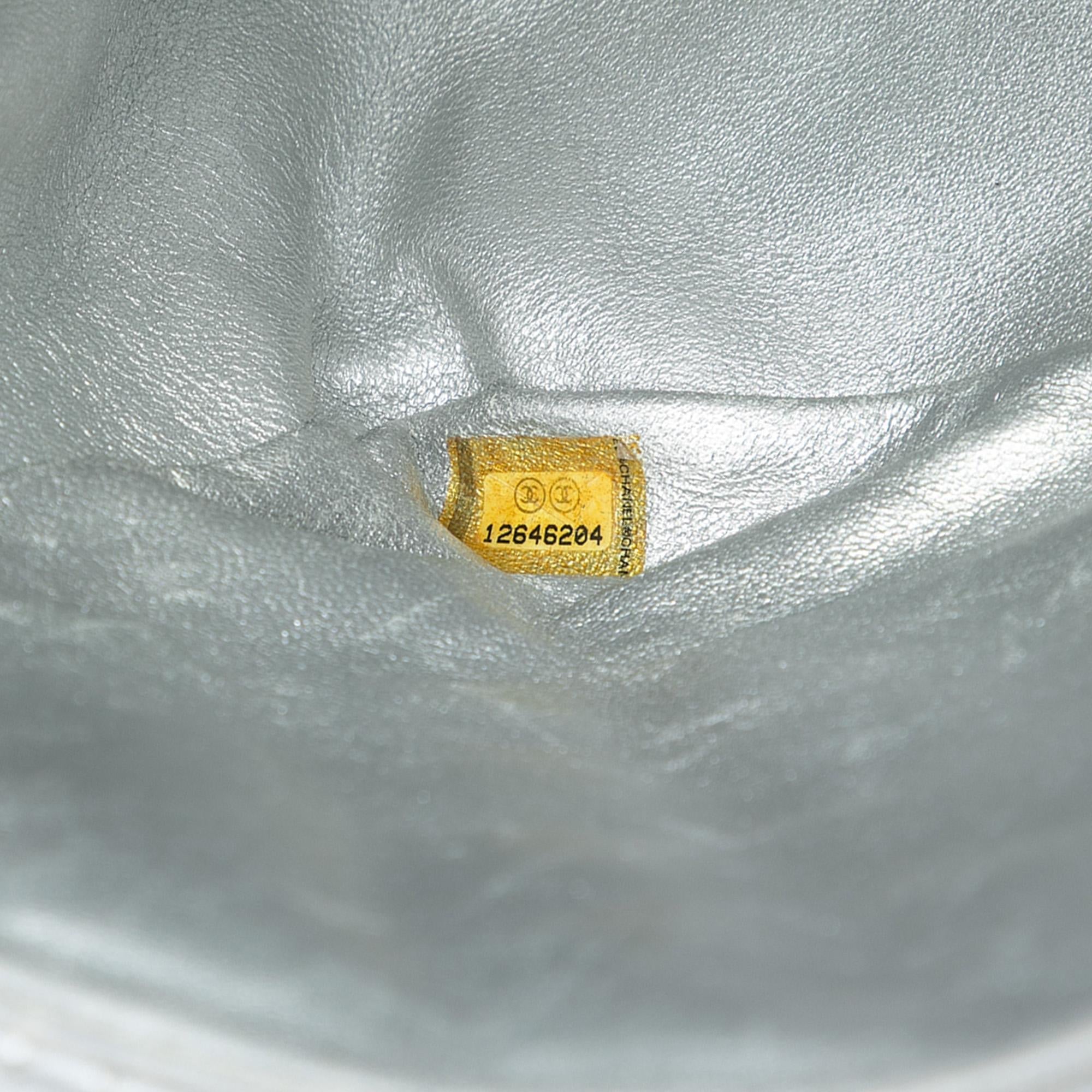 Chanel Jumbo Classic Metallic Lambskin Single Flap