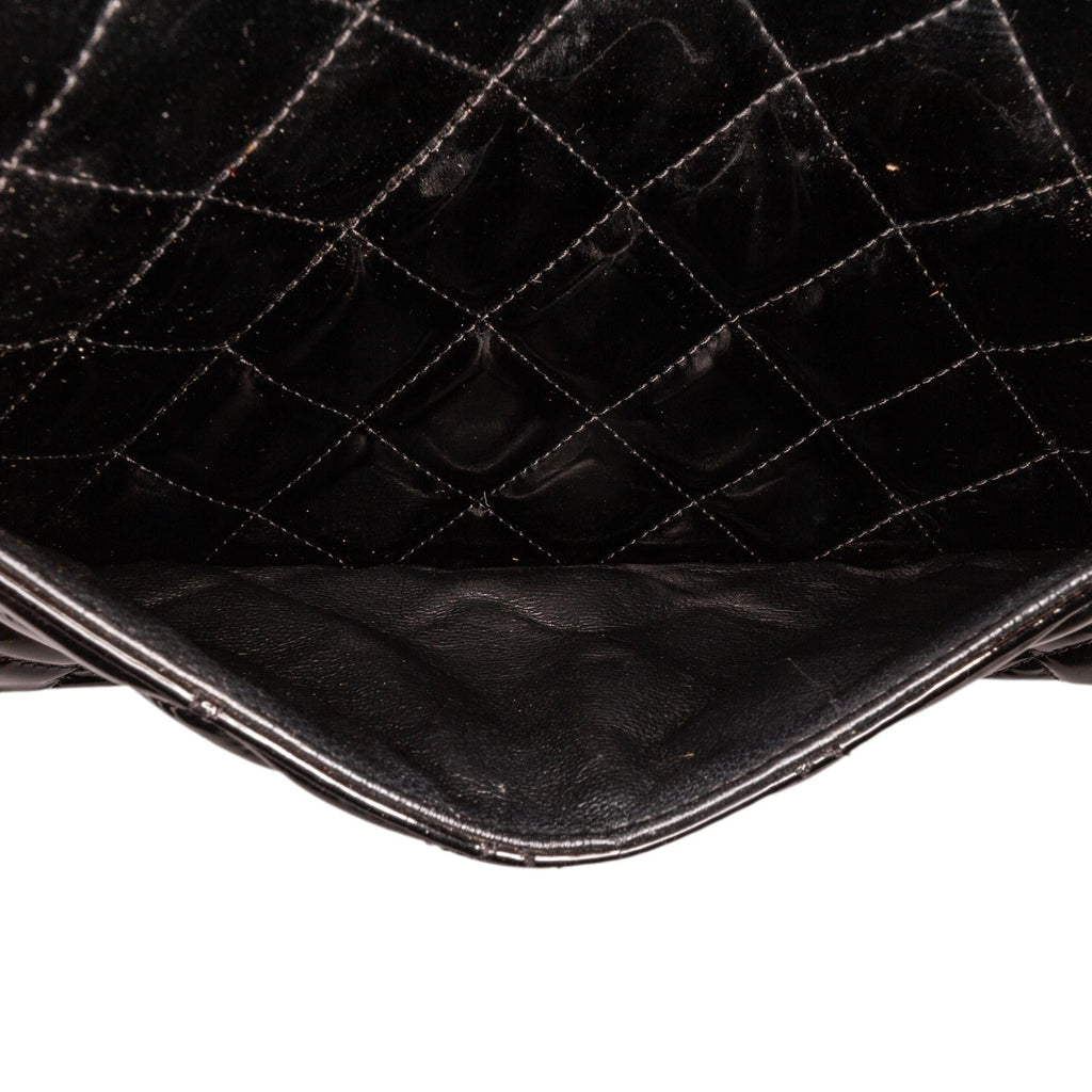 Chanel Jumbo Classic Patent Double Flap (SHG-wi4FA2)