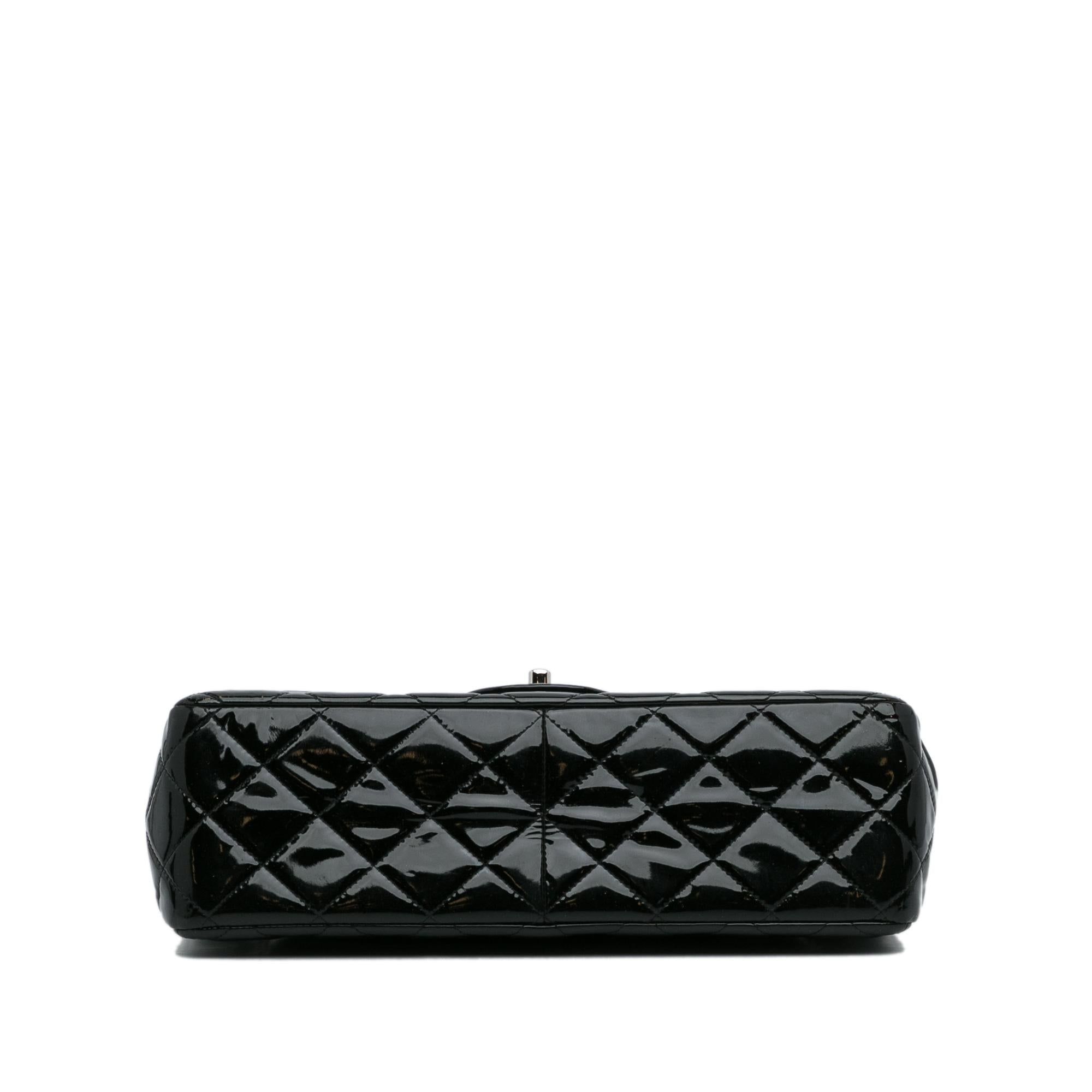 Chanel Jumbo Classic Patent Double Flap (SHG-wi4FA2)