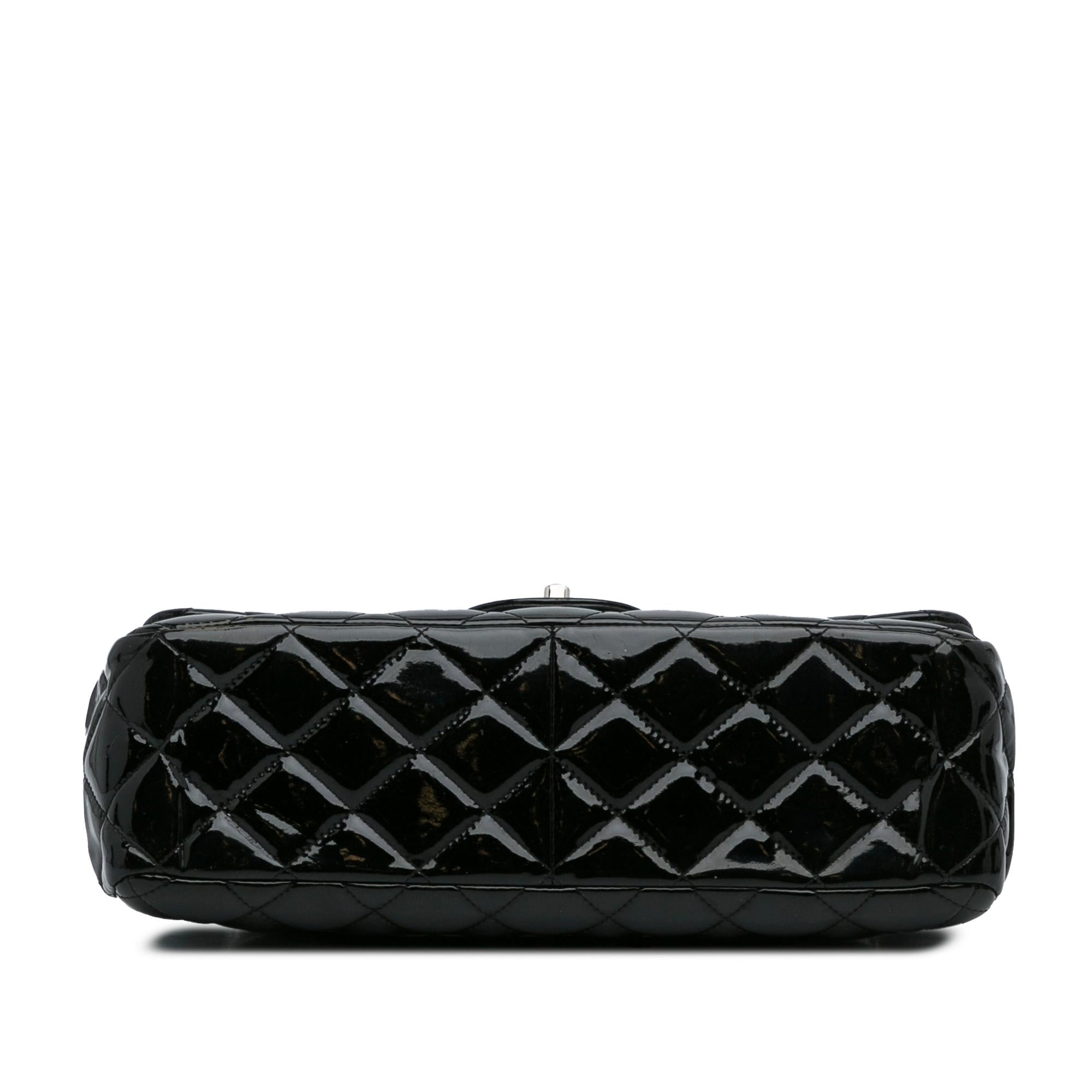 Chanel Jumbo Classic Patent Double Flap (SHG-88VGAj)