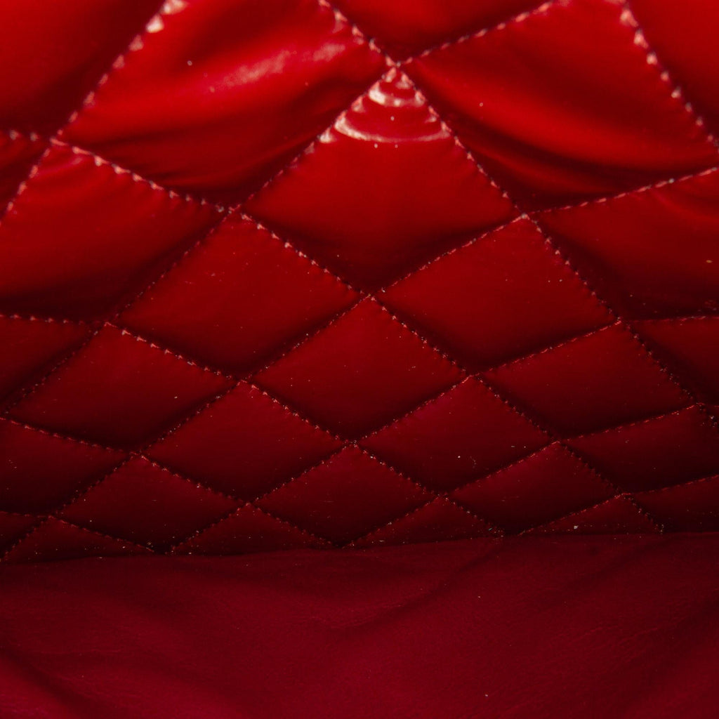 Chanel Jumbo Classic Patent Double Flap (SHG-Nqpvs3)
