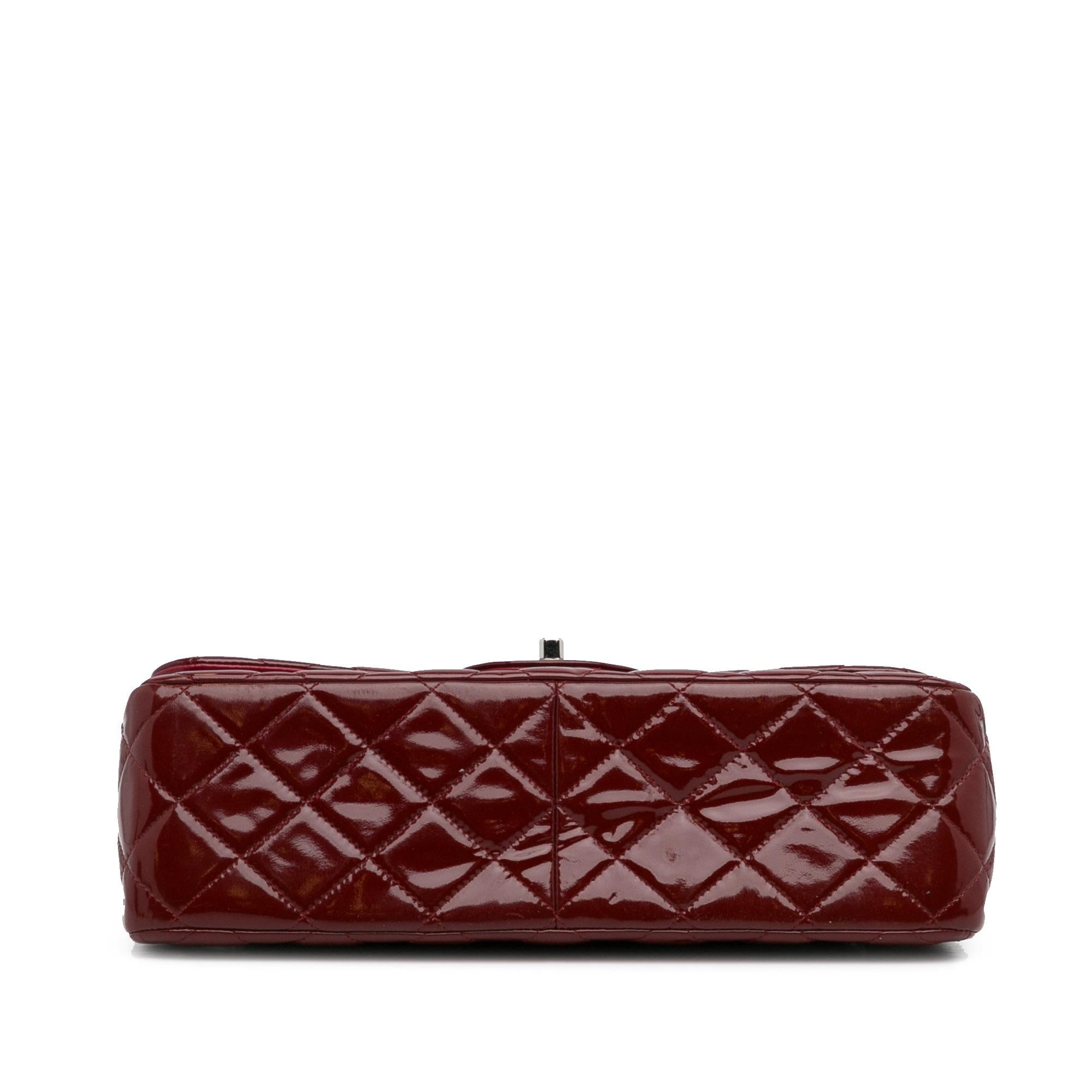 Chanel Jumbo Classic Patent Double Flap (SHG-Nqpvs3)