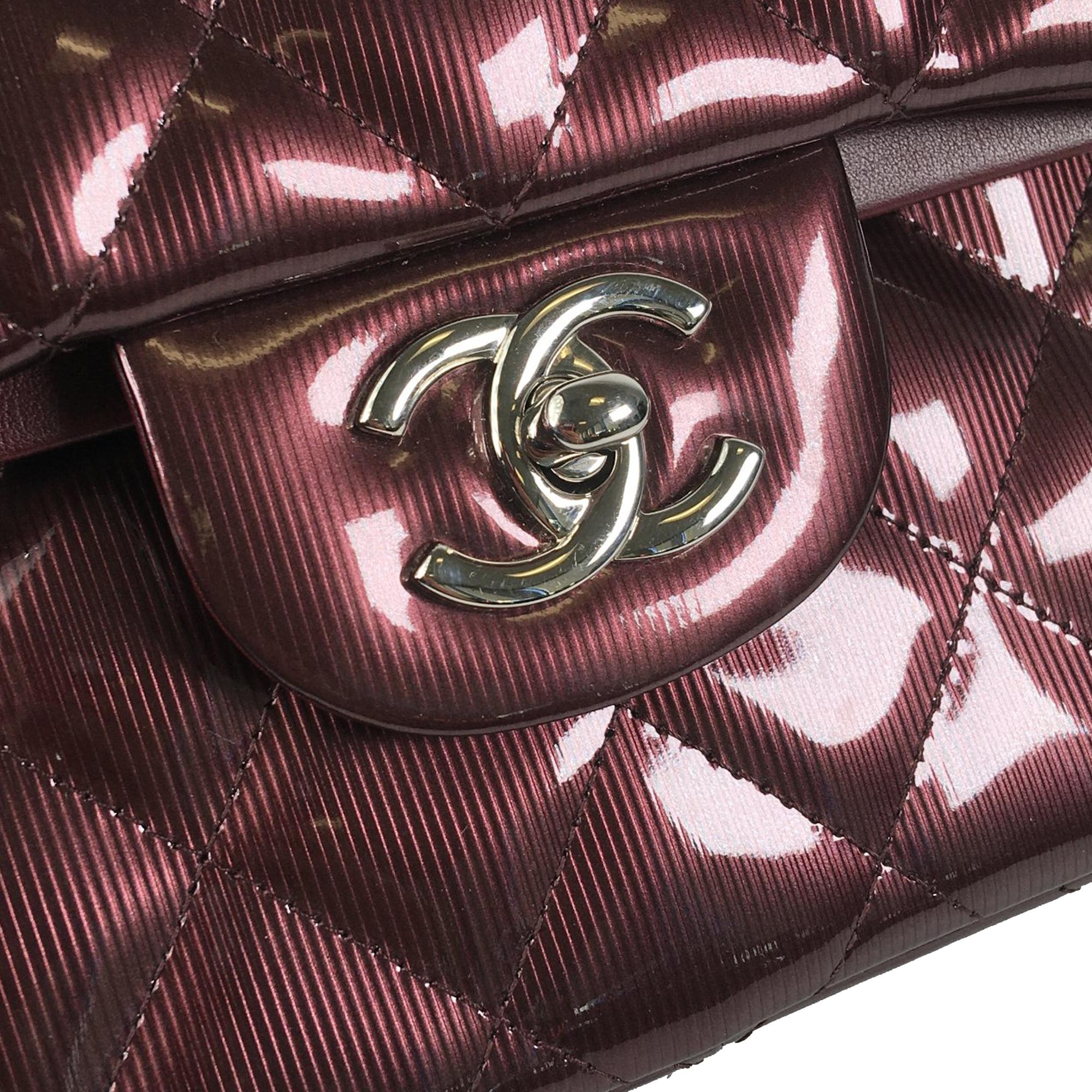 Chanel Jumbo Classic Patent Double Flap (SHG-l8CmEd)