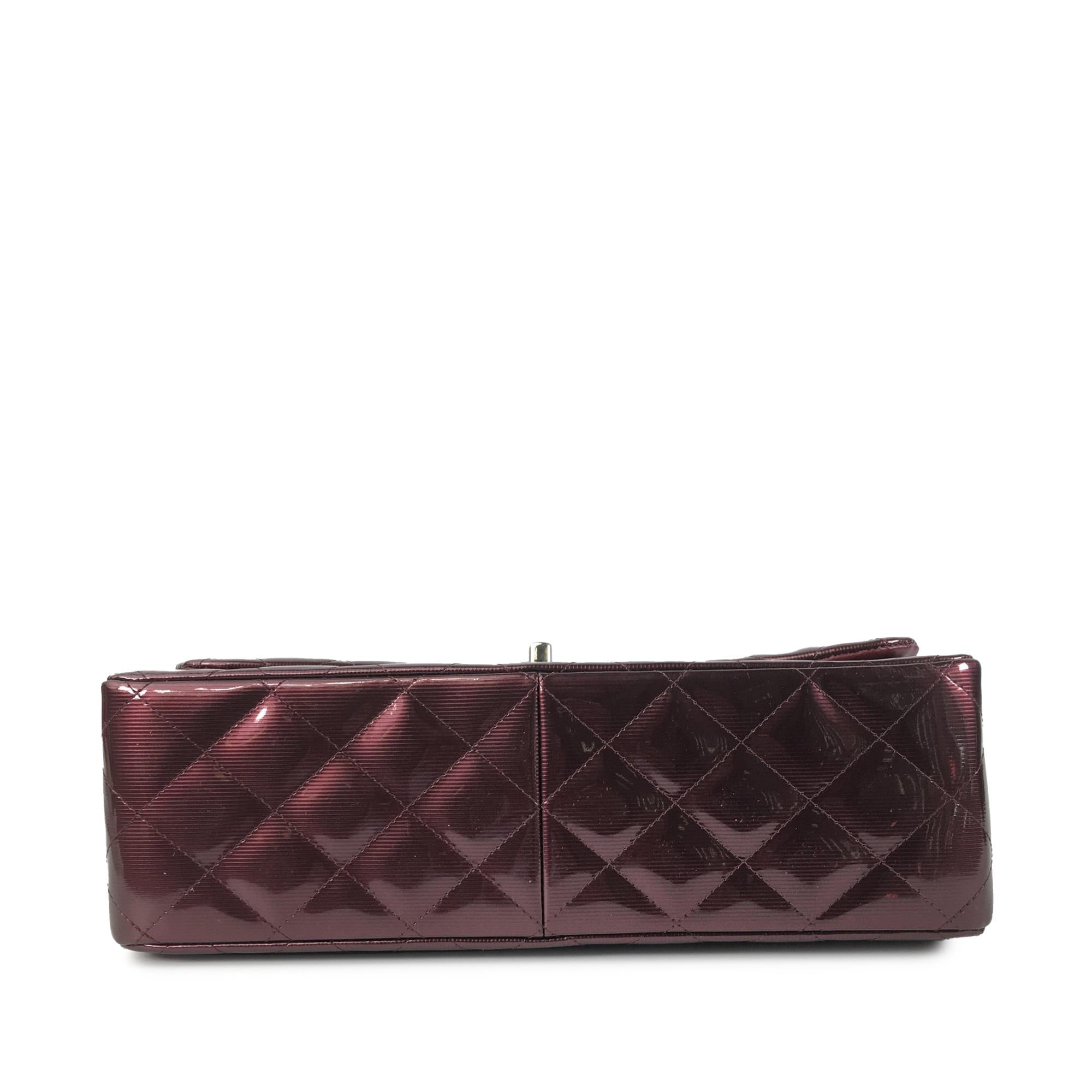 Chanel Jumbo Classic Patent Double Flap (SHG-l8CmEd)