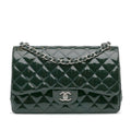 Chanel Jumbo Classic Patent Double Flap (SHG-tIs8iI)