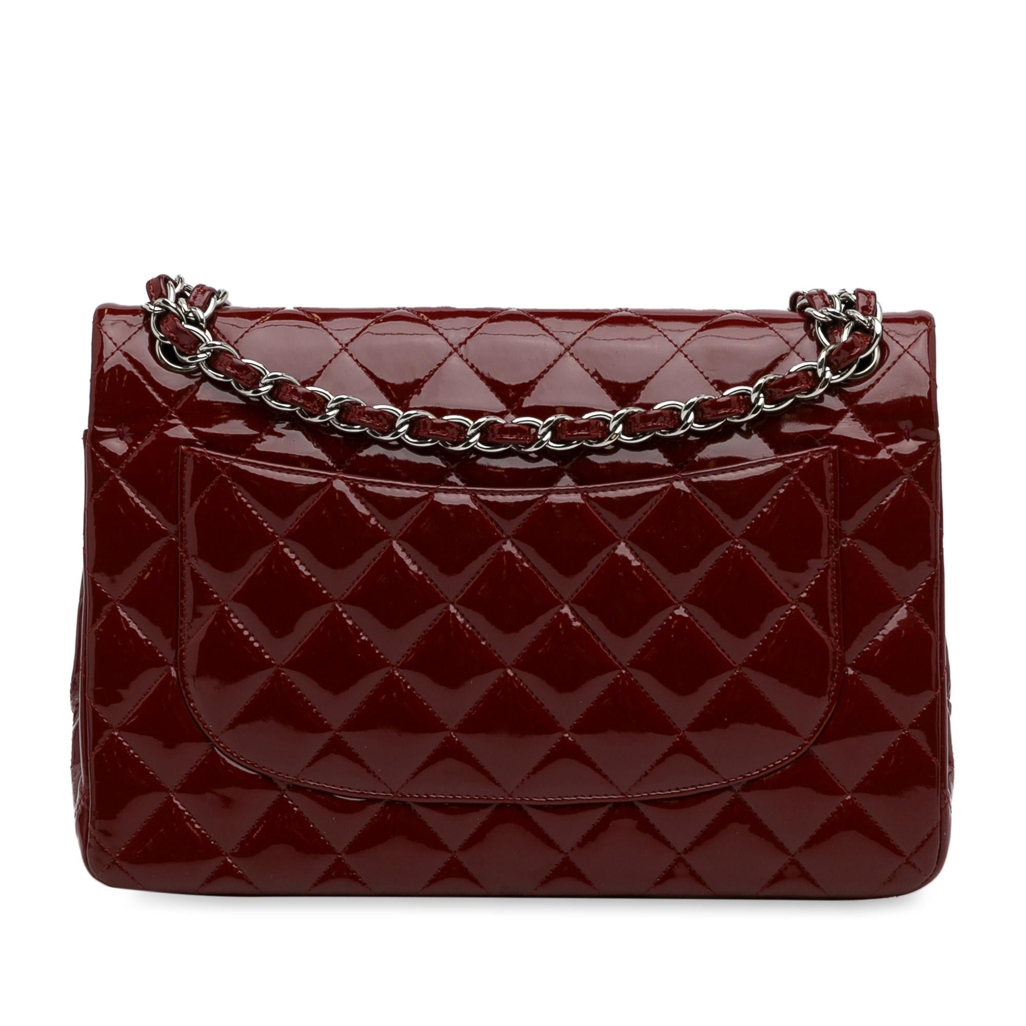 Chanel Jumbo Classic Patent Double Flap (SHG-xpIJe0)