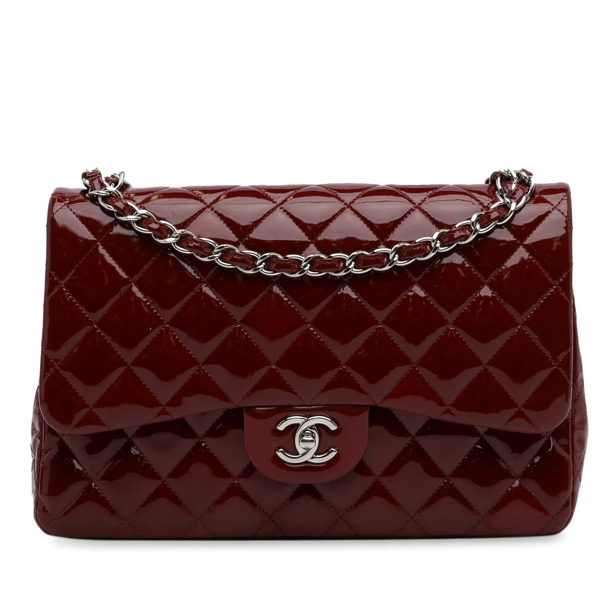 Chanel Jumbo Classic Patent Double Flap (SHG-xpIJe0)