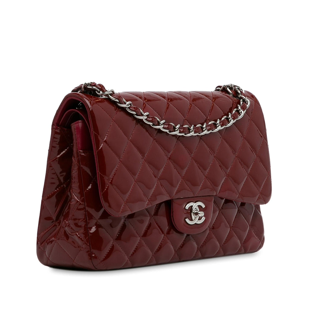 Chanel Jumbo Classic Patent Double Flap (SHG-xpIJe0)