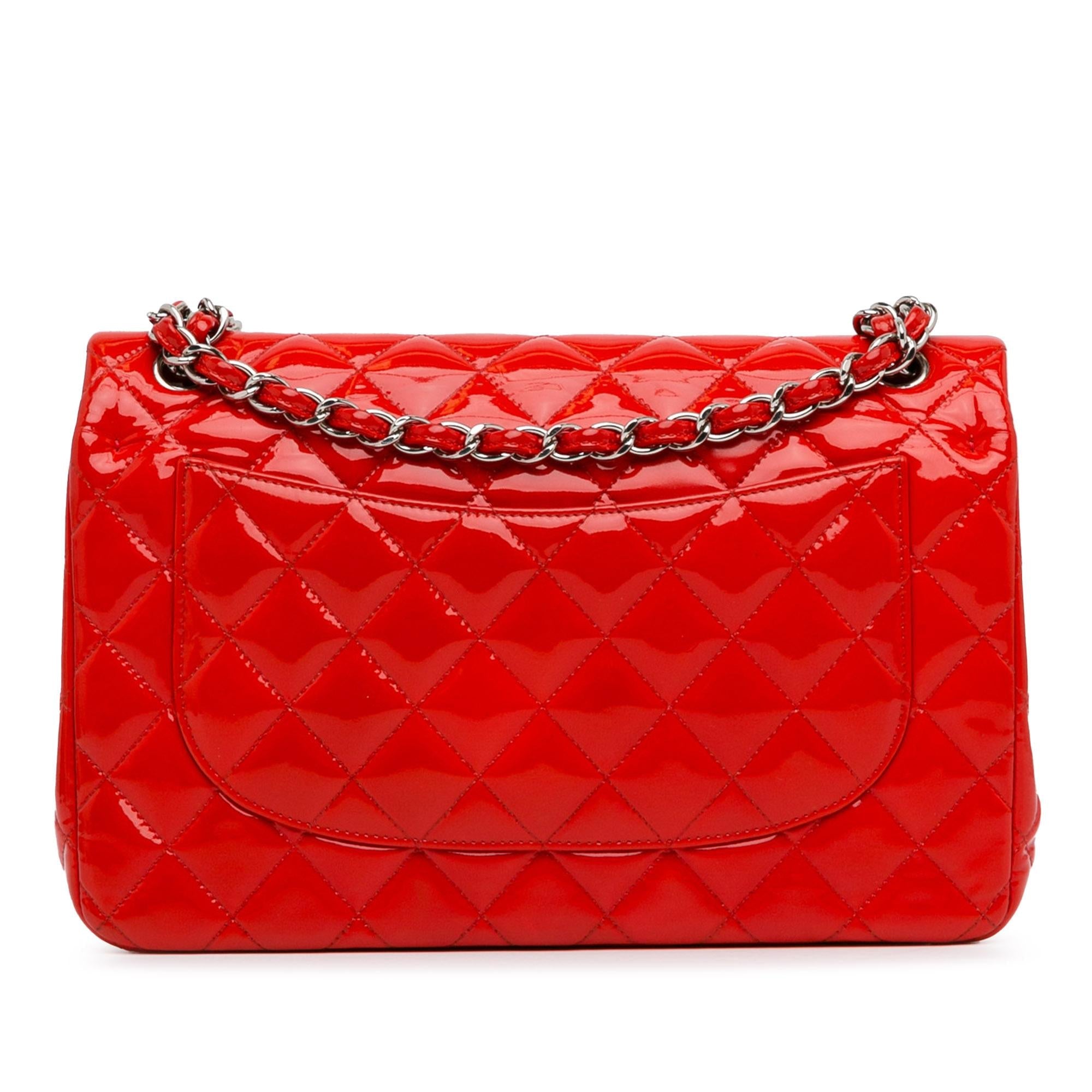Chanel Jumbo Classic Patent Double Flap (SHG-Pg0nJy)
