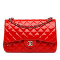 Chanel Jumbo Classic Patent Double Flap (SHG-Pg0nJy)