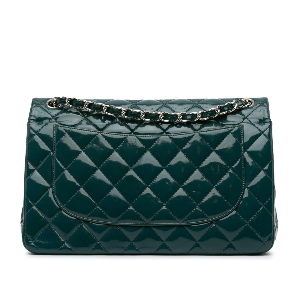 Chanel Jumbo Classic Patent Double Flap (SHG-A8oS33)