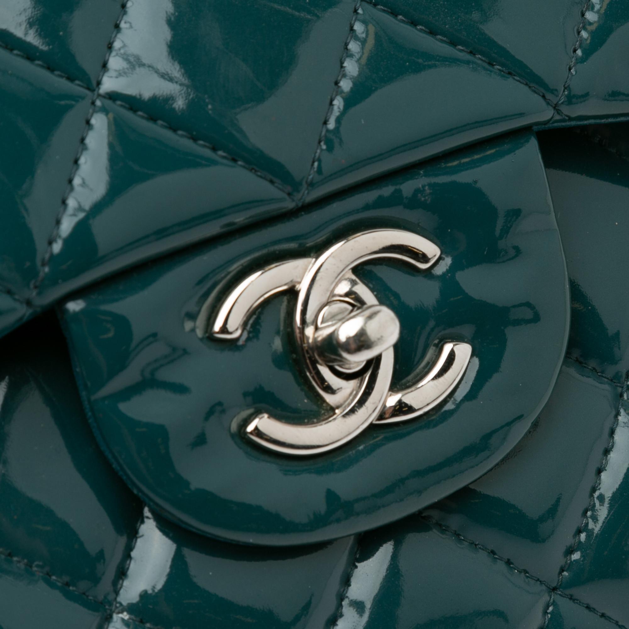 Chanel Jumbo Classic Patent Double Flap (SHG-A8oS33)