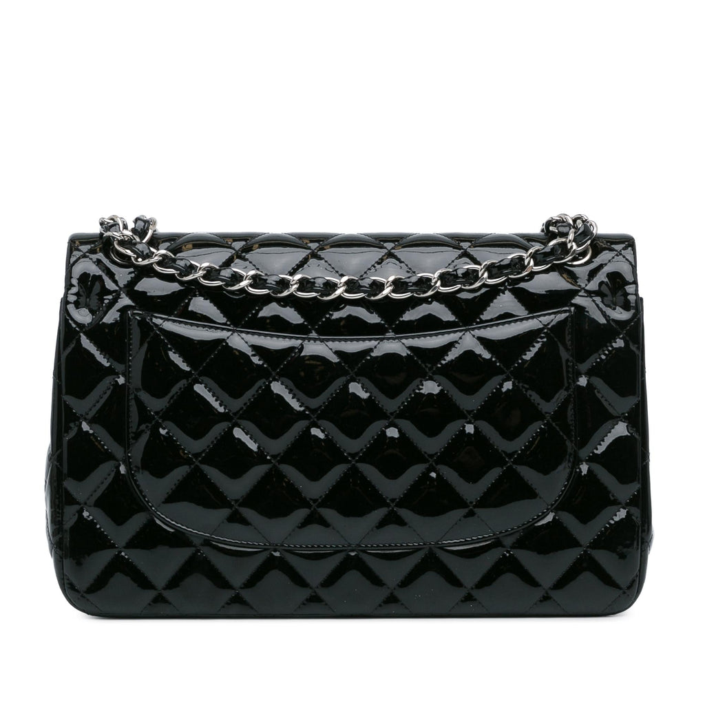 Chanel Jumbo Classic Patent Double Flap (SHG-OHbgvl)