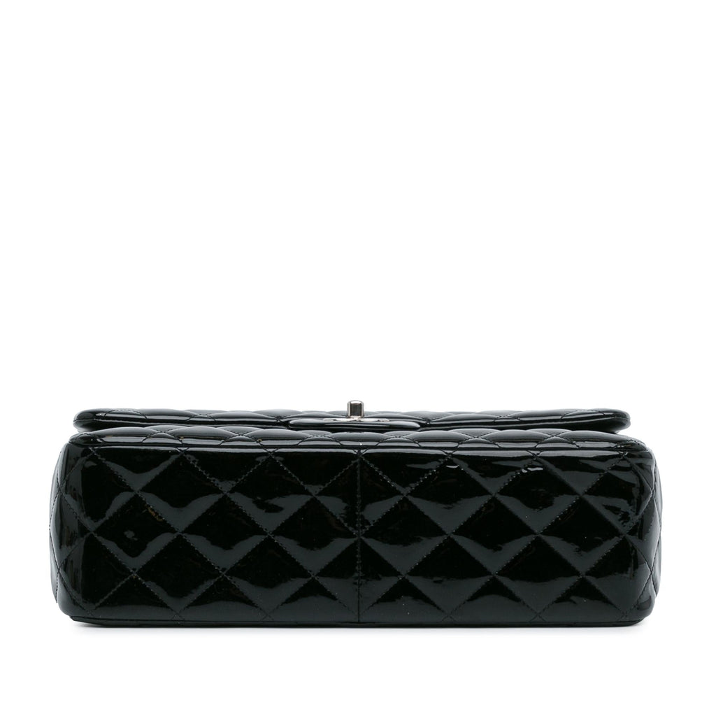 Chanel Jumbo Classic Patent Double Flap (SHG-OHbgvl)
