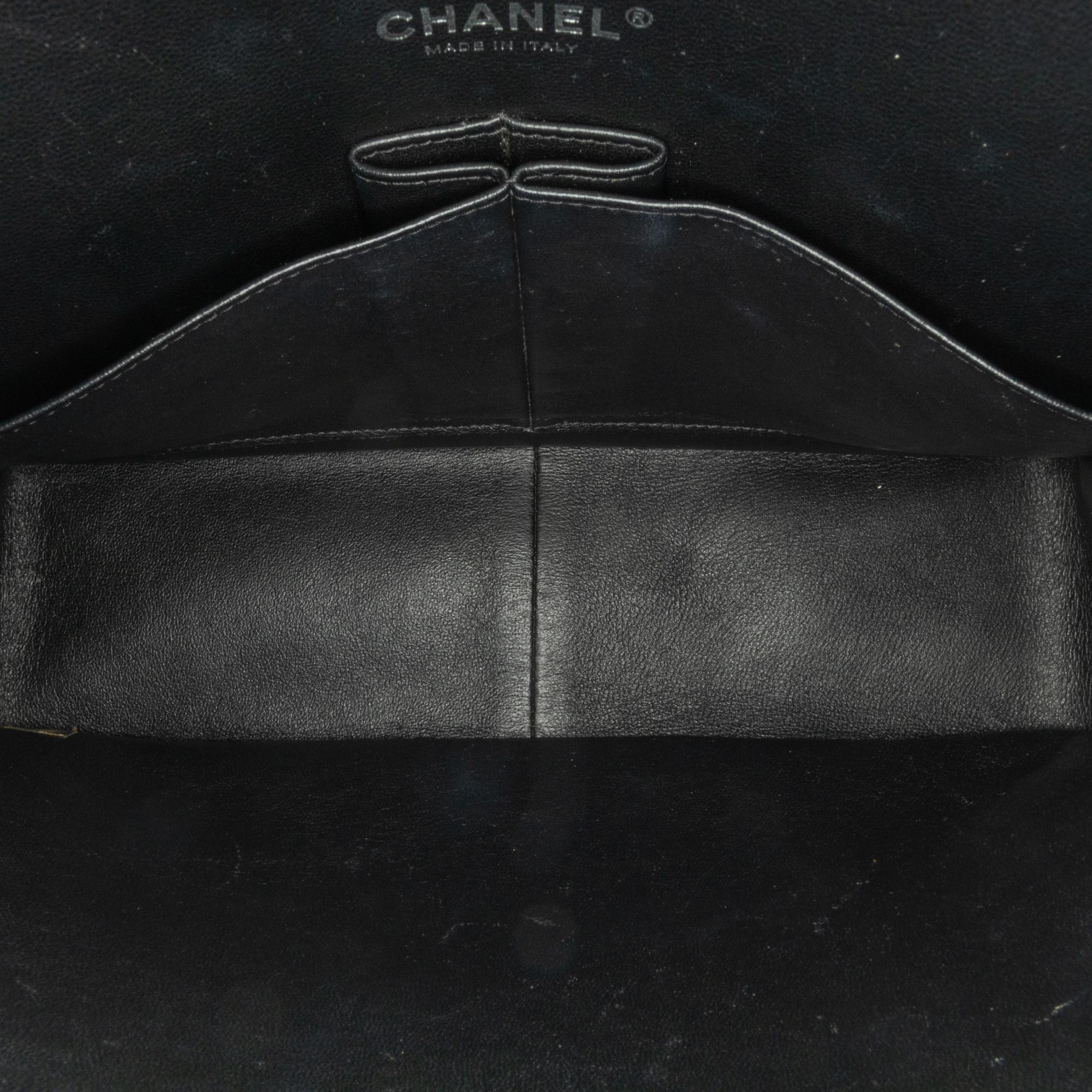 Chanel Jumbo Classic Patent Double Flap (SHG-OHbgvl)