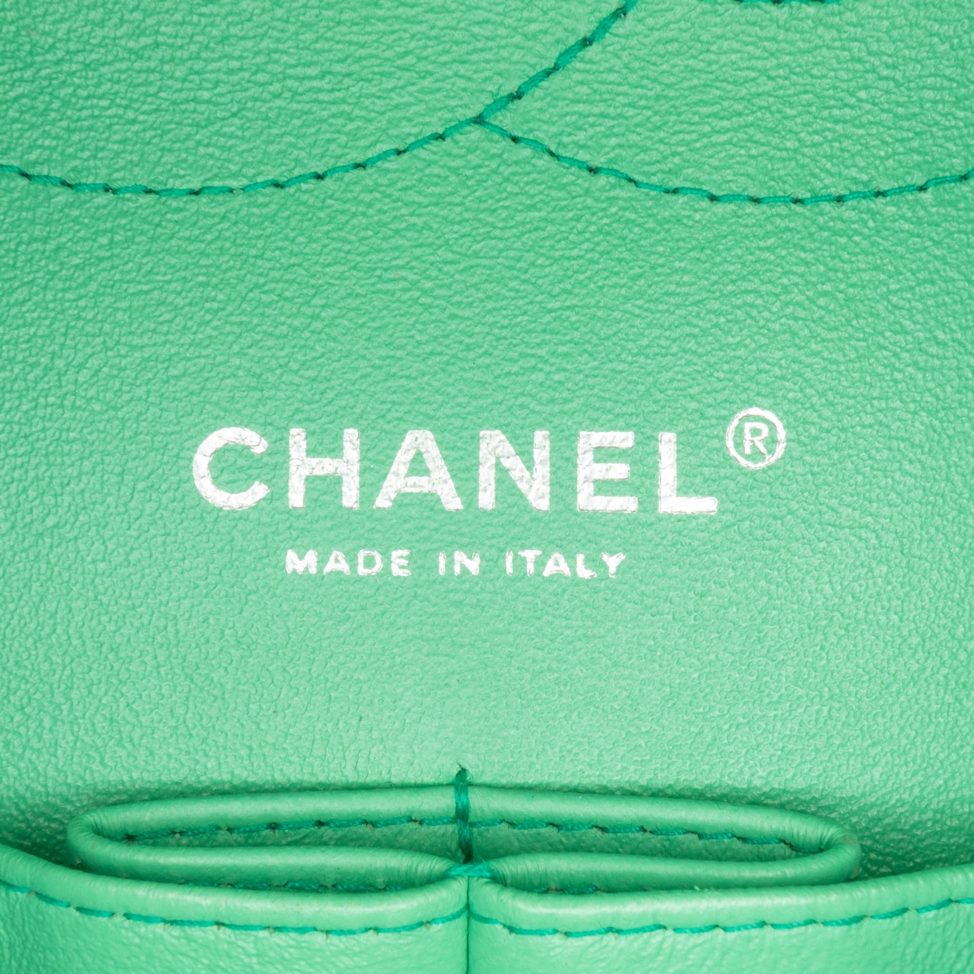 Chanel Jumbo Classic Patent Double Flap (SHG-vCasJx)