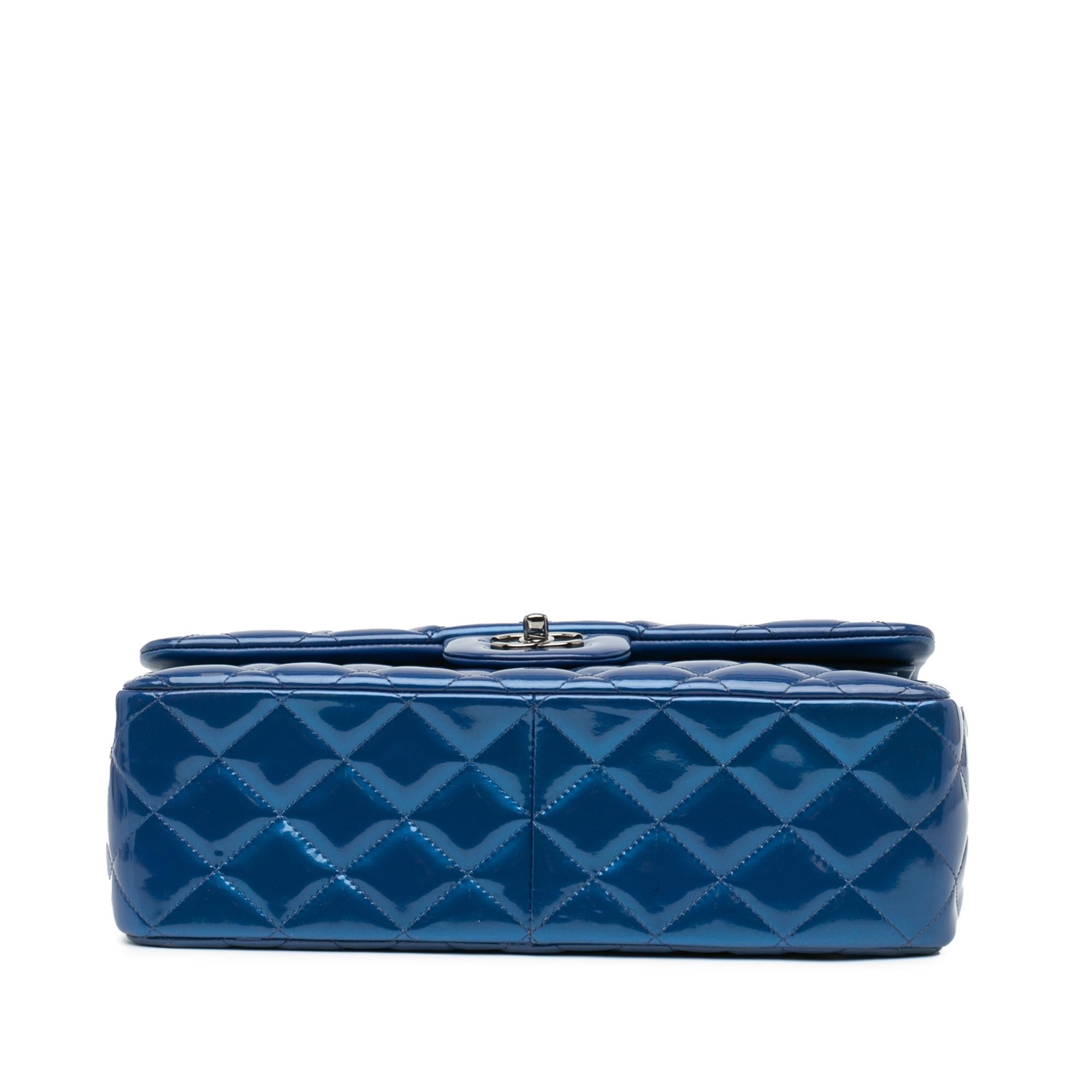 Chanel Jumbo Classic Patent Double Flap (SHG-kbBb9X)