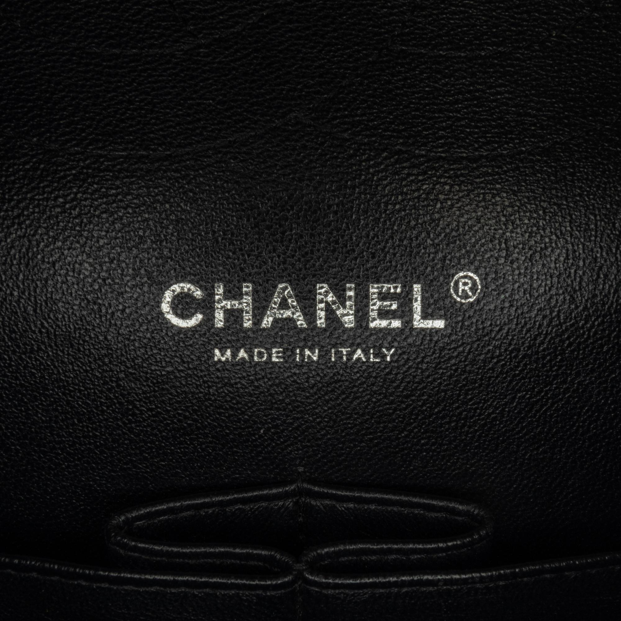 Chanel Jumbo Classic Patent Double Flap (SHG-vKYDDo)
