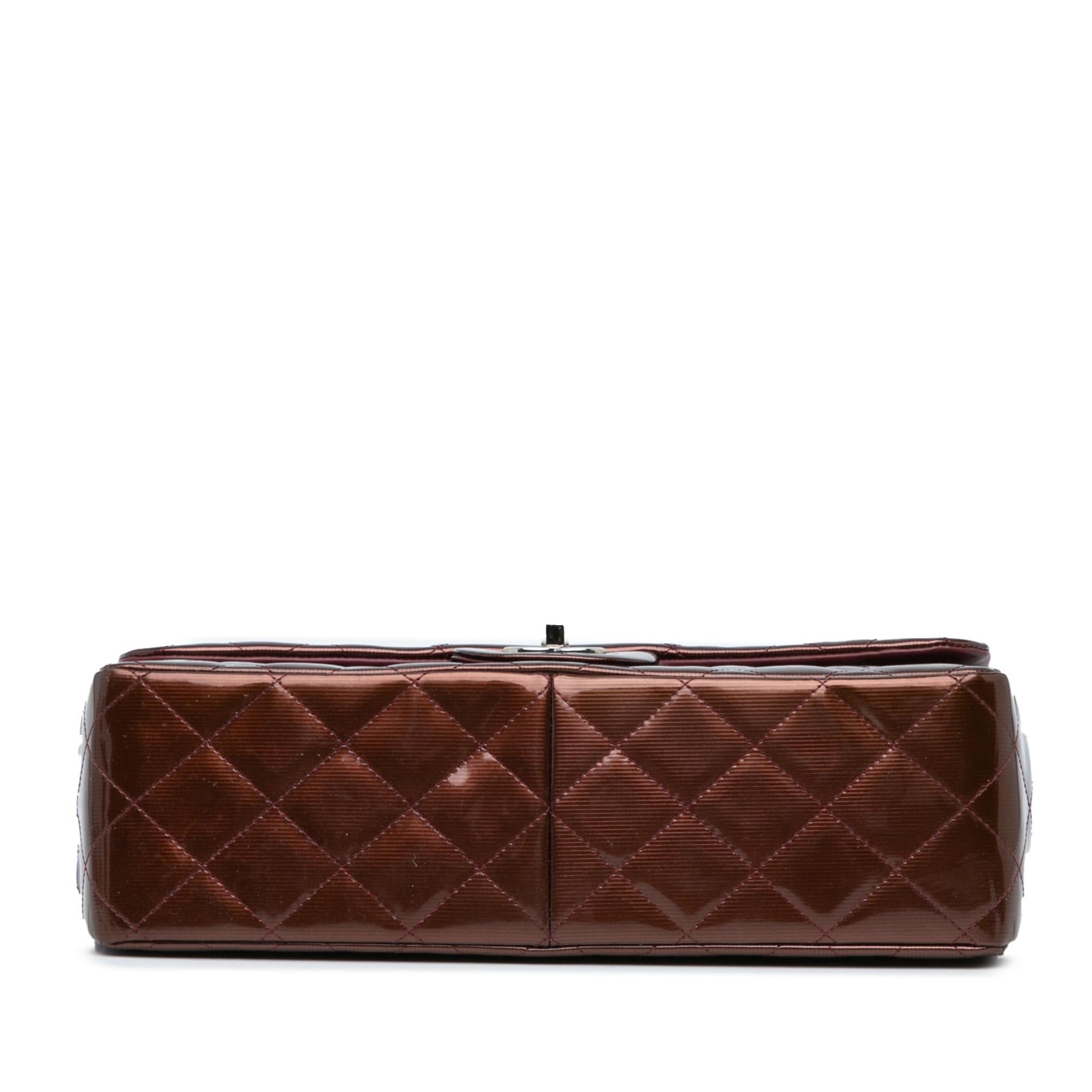 Chanel Jumbo Classic Patent Double Flap (SHG-ENM6bZ)