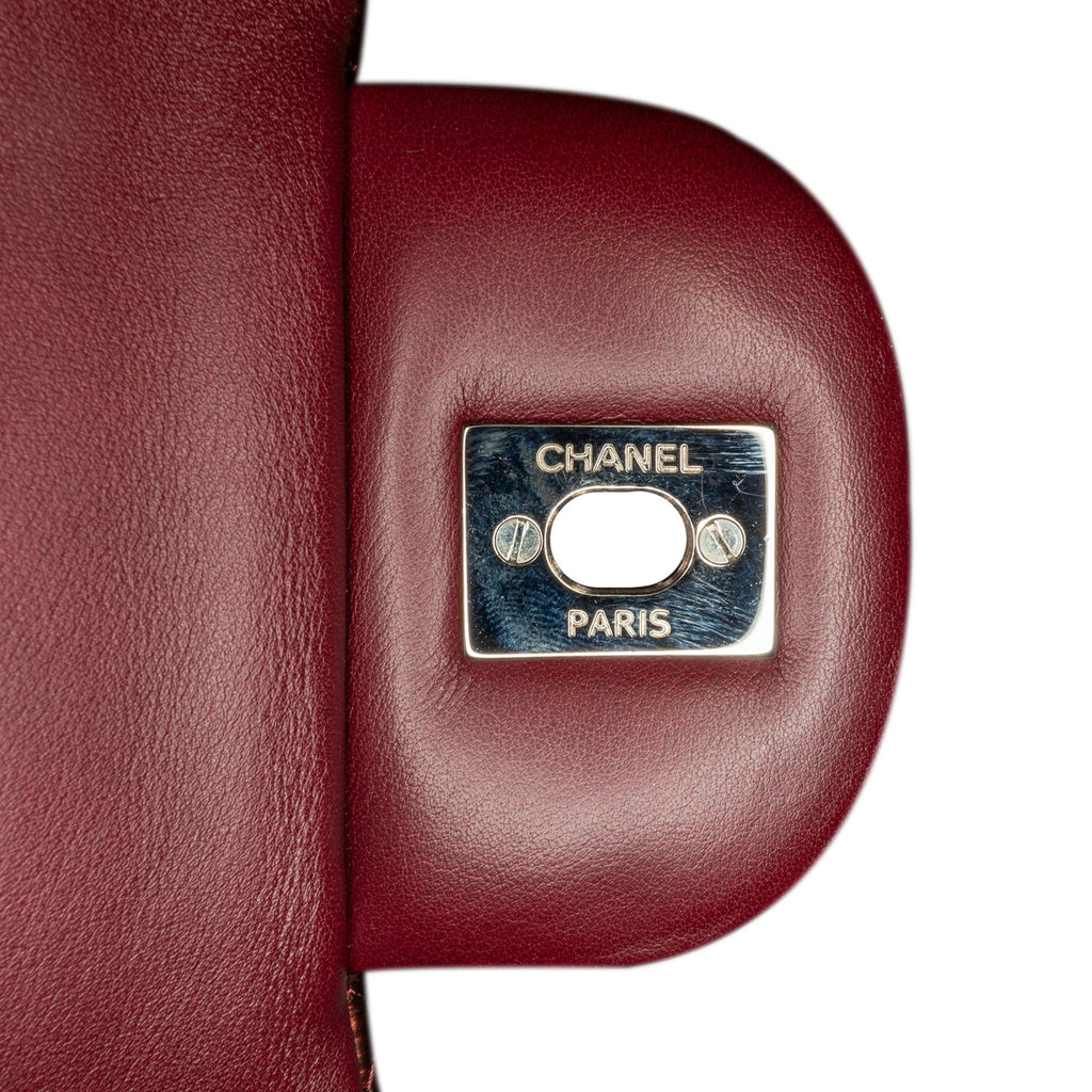 Chanel Jumbo Classic Patent Double Flap (SHG-ENM6bZ)