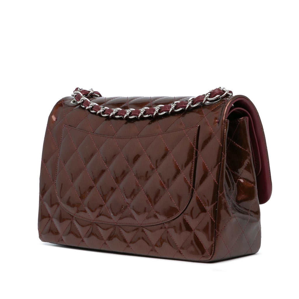 Chanel Jumbo Classic Patent Double Flap (SHG-ENM6bZ)