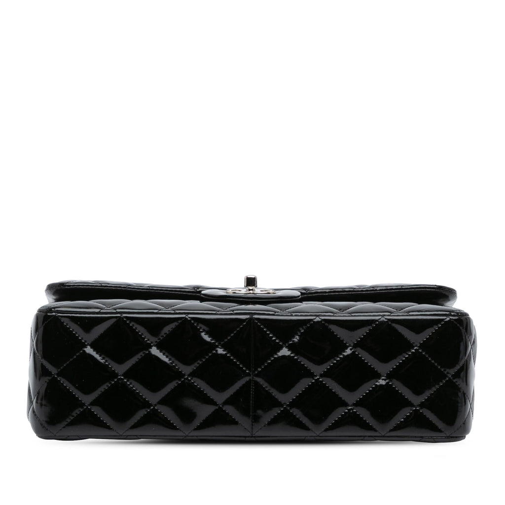 Chanel Jumbo Classic Patent Double Flap