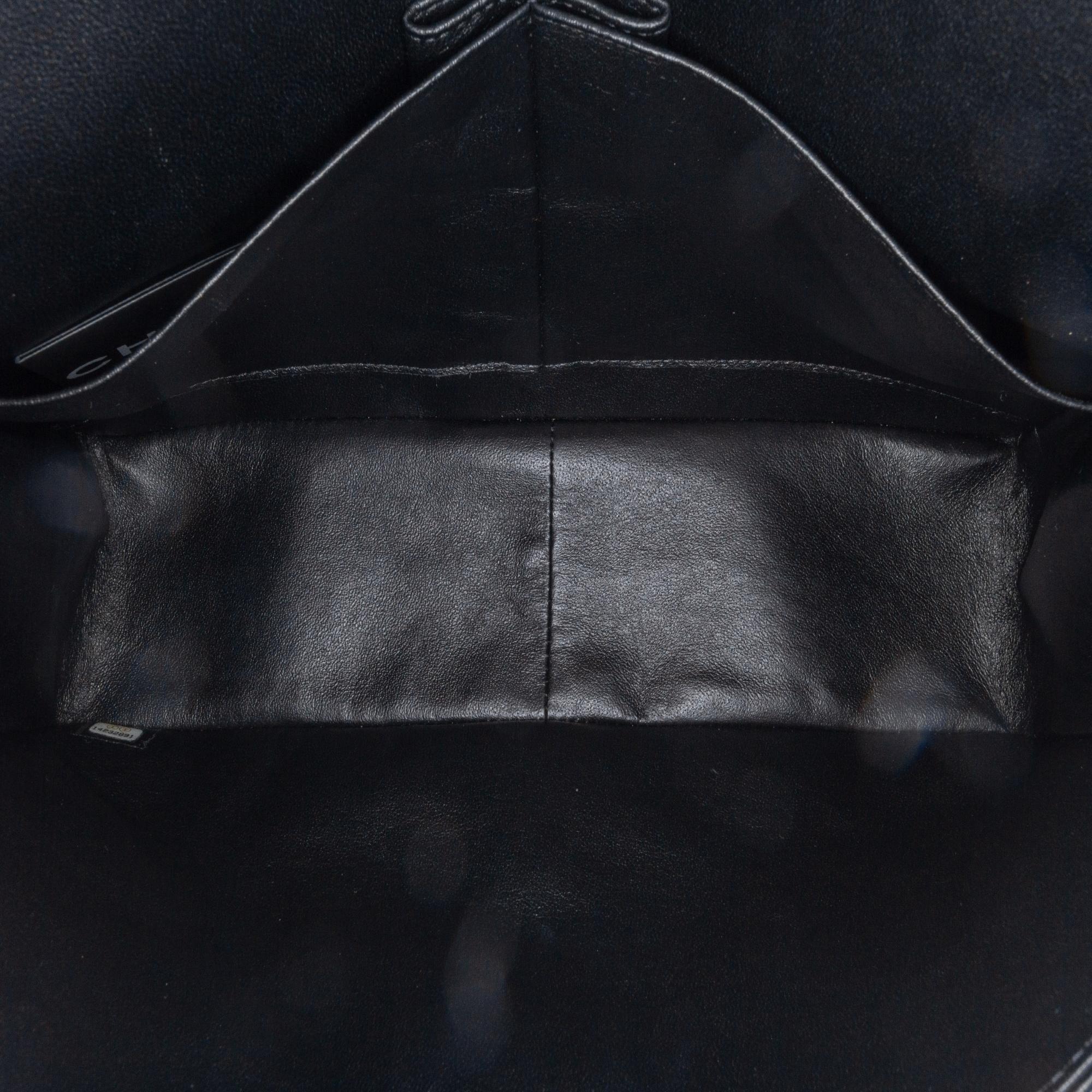 Chanel Jumbo Classic Patent Double Flap