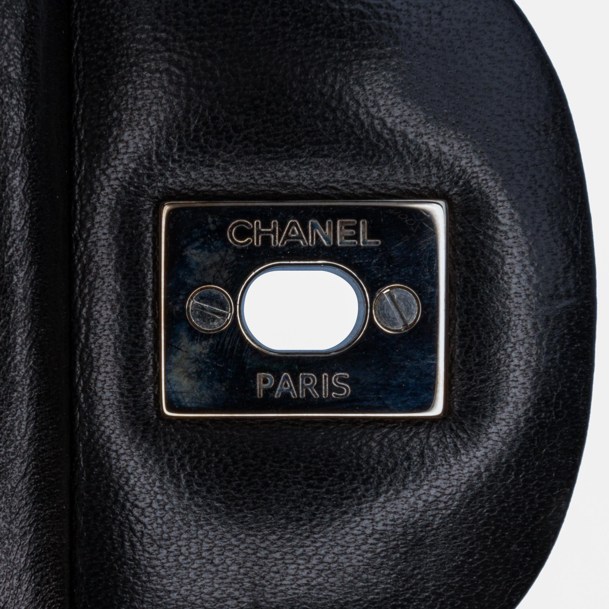 Chanel Jumbo Classic Patent Double Flap