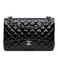 Chanel Jumbo Classic Patent Double Flap