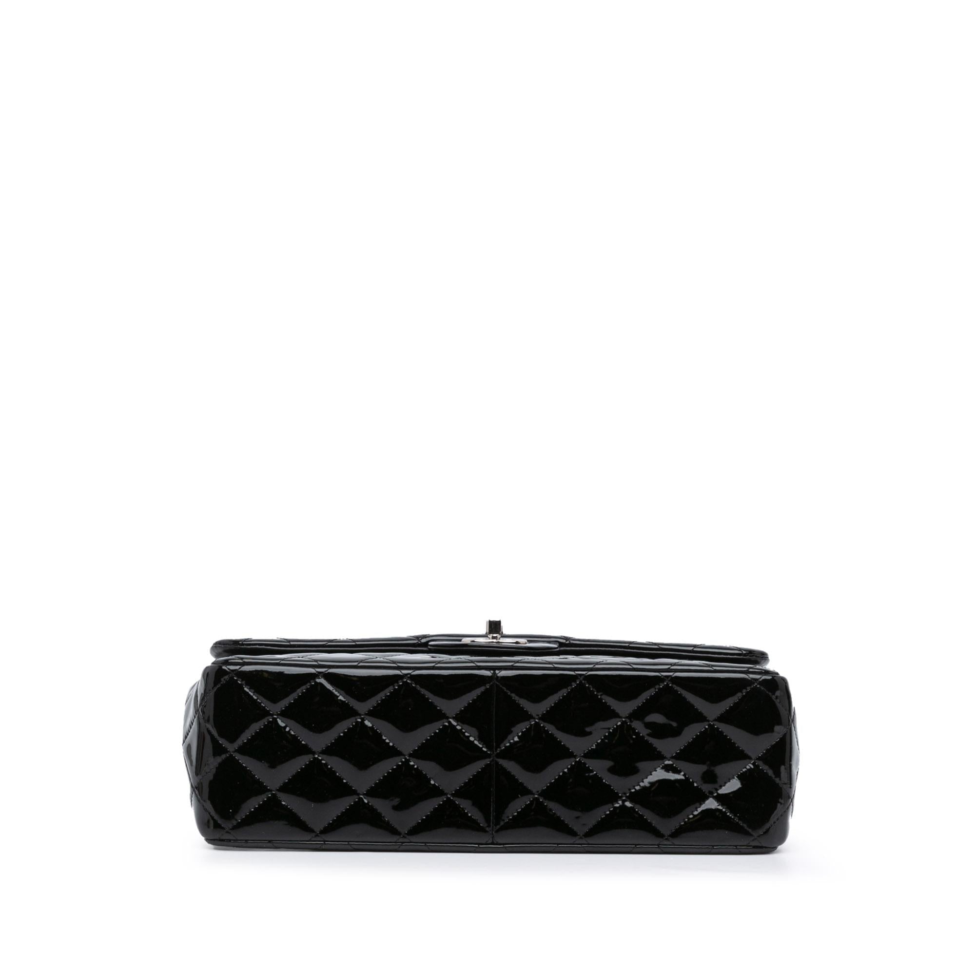 Chanel Jumbo Classic Patent Double Flap