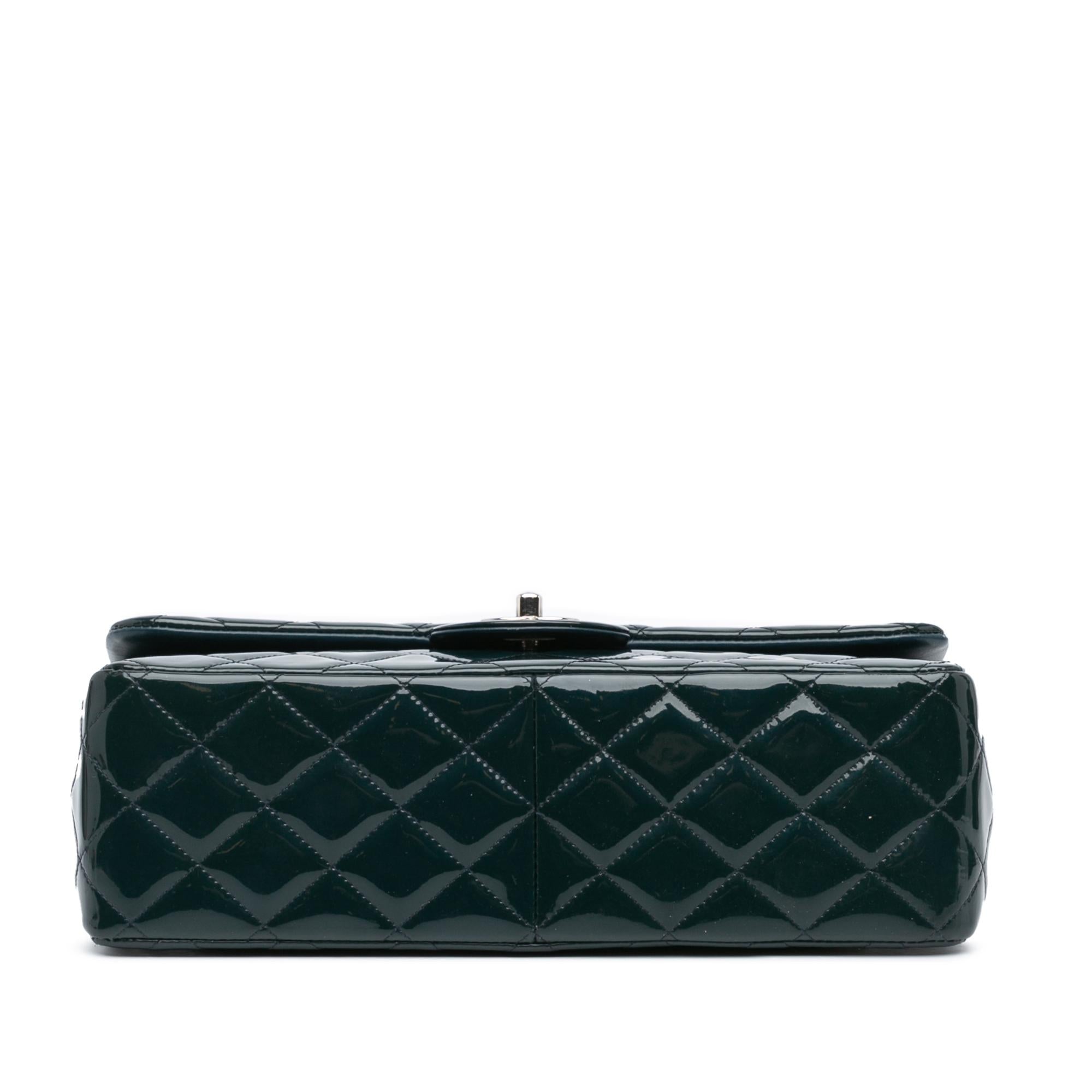Chanel Jumbo Classic Patent Double Flap (SHG-1iWSwn)