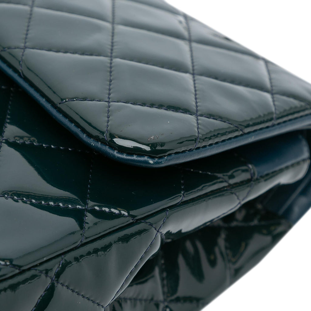 Chanel Jumbo Classic Patent Double Flap (SHG-1iWSwn)