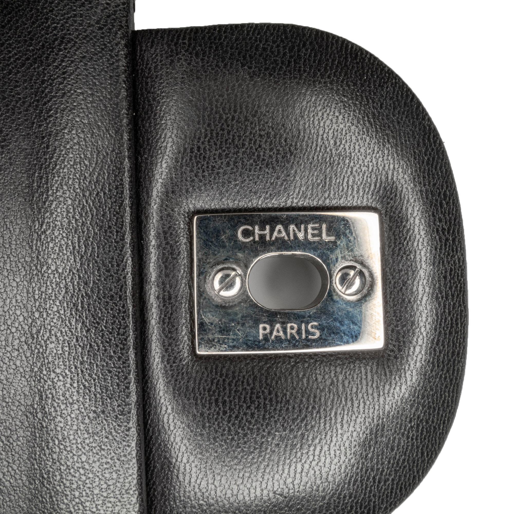 Chanel Jumbo Classic Patent Double Flap
