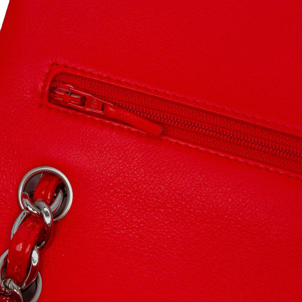 Chanel Jumbo Classic Patent Double Flap