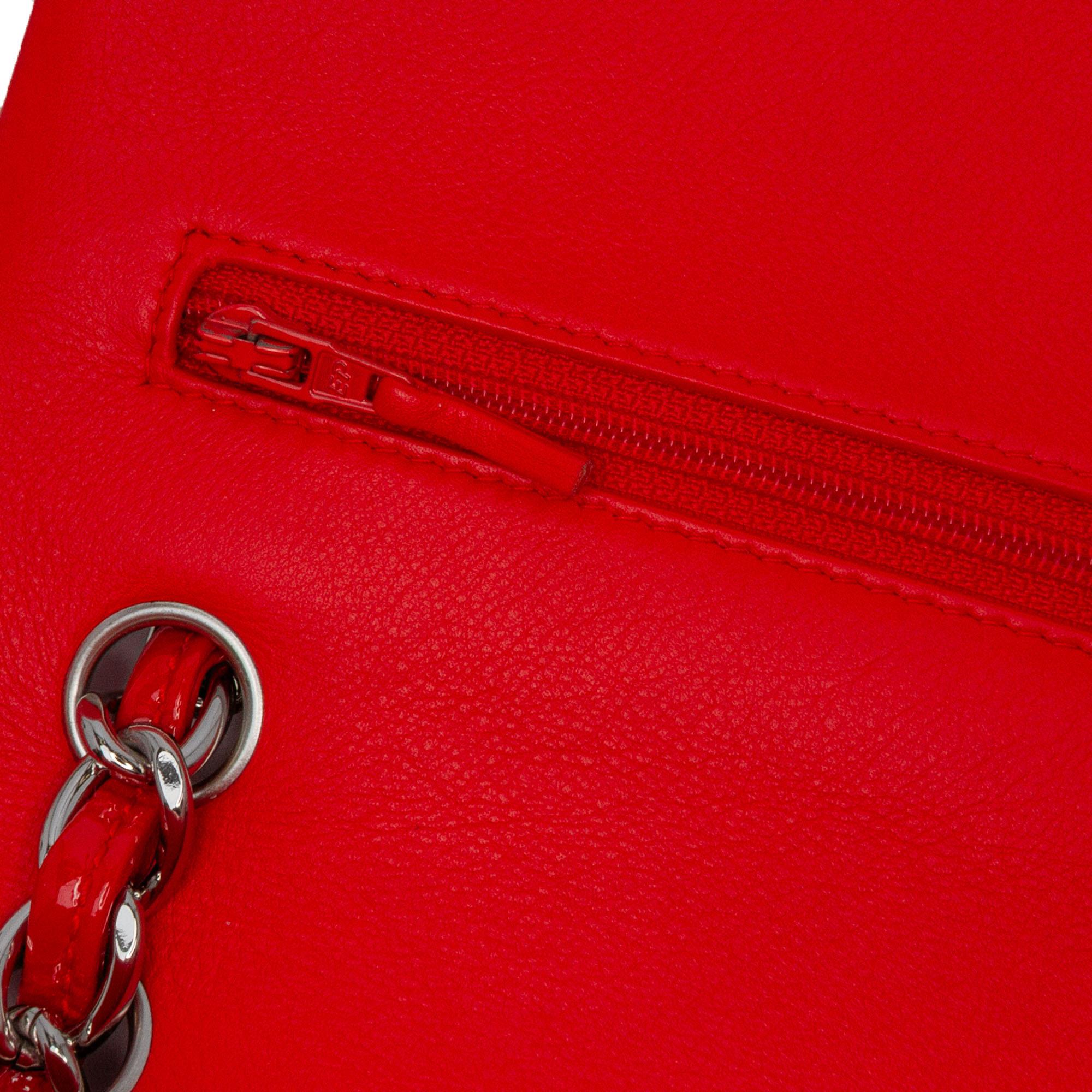 Chanel Jumbo Classic Patent Double Flap
