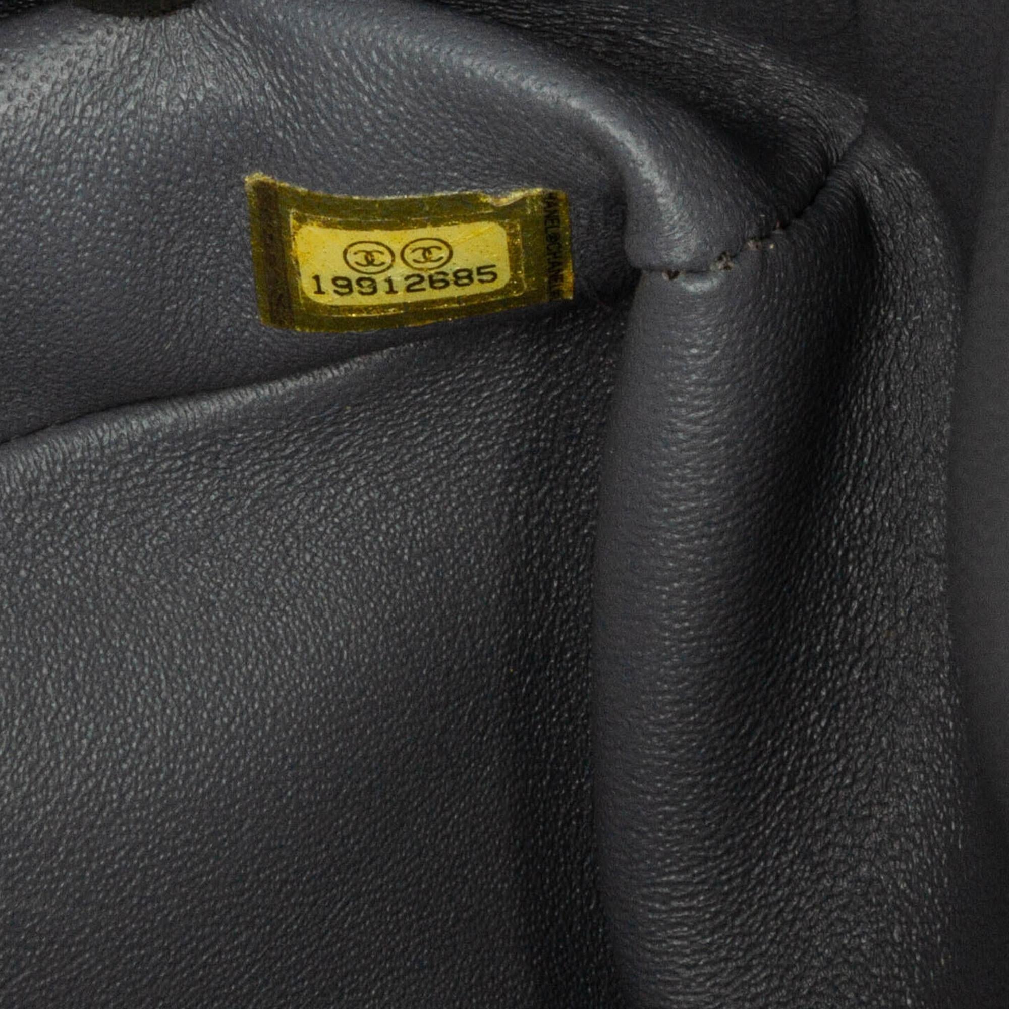 Chanel Jumbo Classic Patent Double Flap